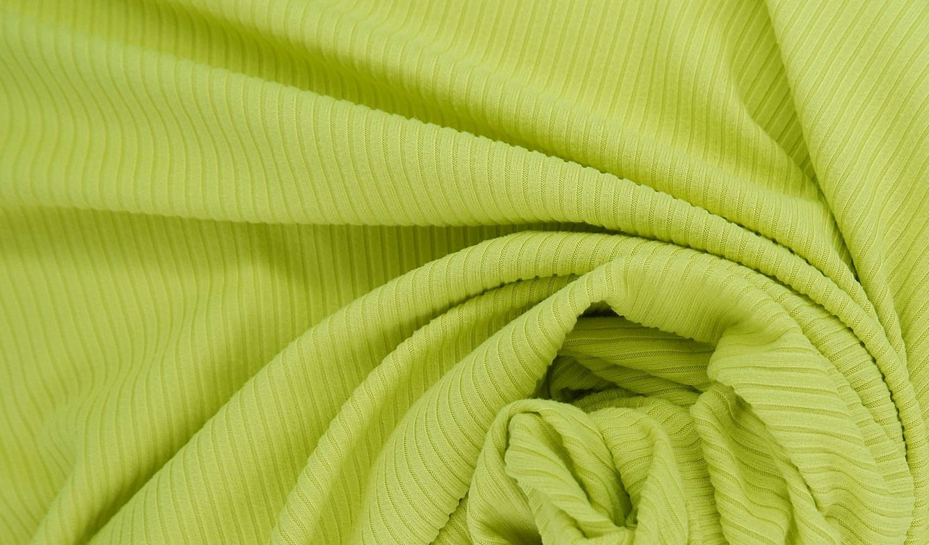 KNT4151 LIME BODYSUIT DRESS GREEN KNIT LOUNGEWEAR NO-PRINT PINK POLYESTER RIB 4X2 SOLID-B SPANDEX STRETCH TOPS YUMMY