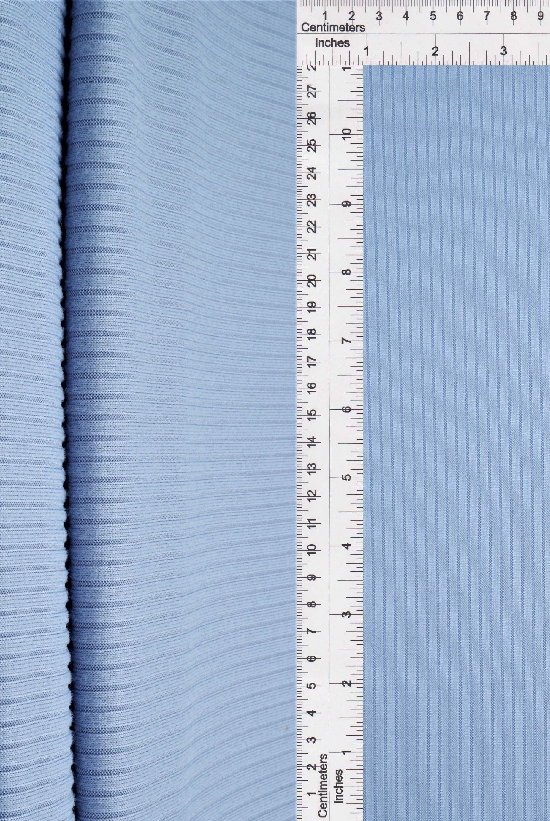 Rib Solid Stretch Knit Fabric - KNT4151