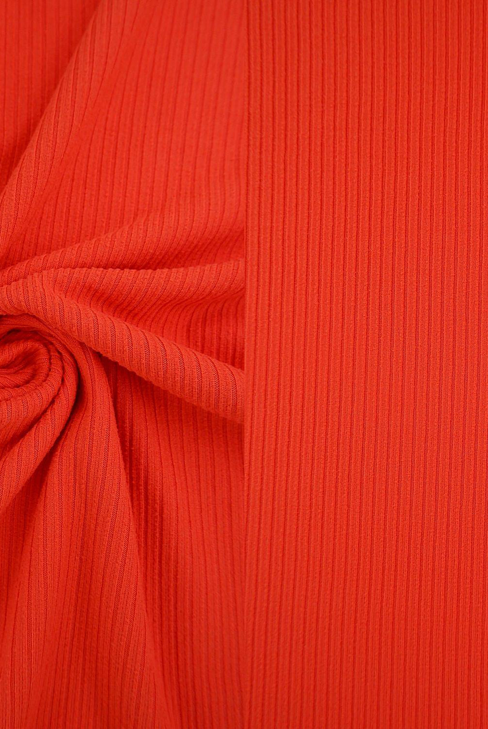 Rib Solid Stretch Knit Fabric - KNT4151