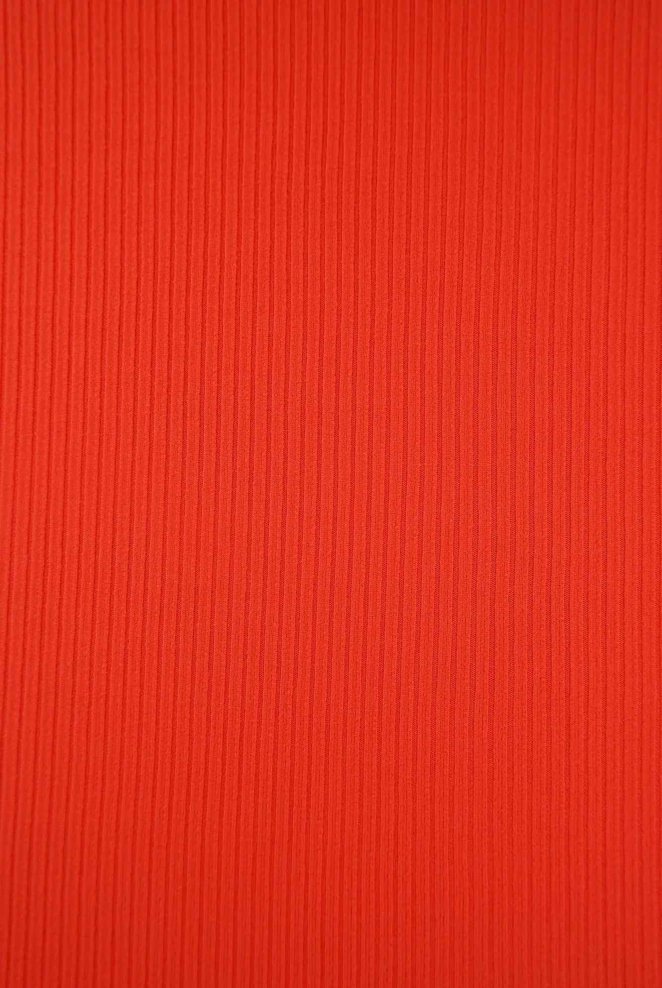 KNT4151 TOMATO BODYSUIT DRESS KNIT LOUNGEWEAR NO-PRINT POLYESTER RED RIB 4X2 SOLID-B SPANDEX STRETCH TOPS YUMMY