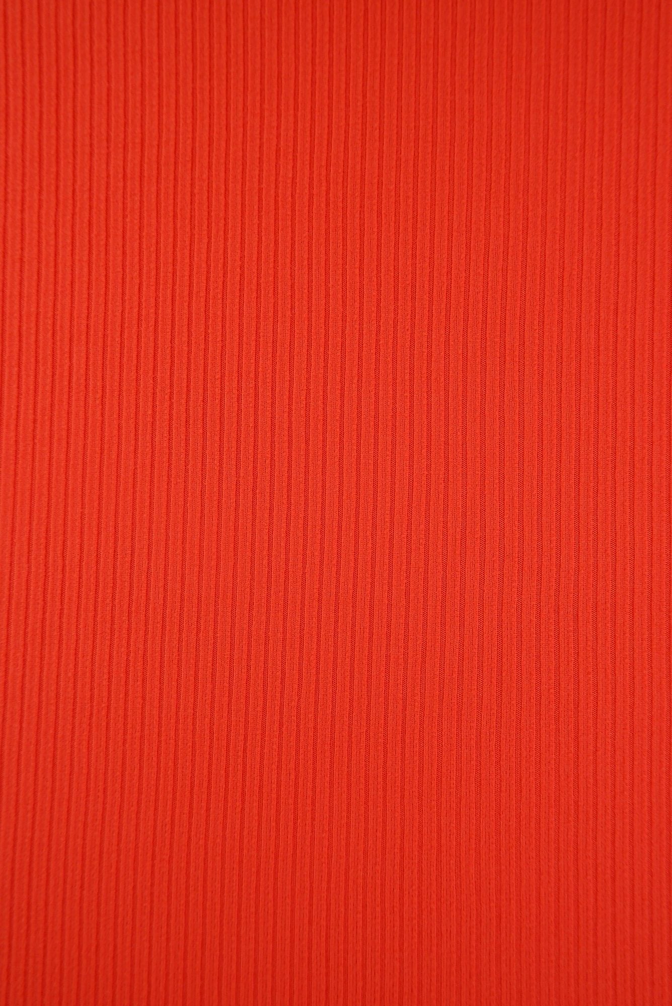 KNT4151 TOMATO BODYSUIT DRESS KNIT LOUNGEWEAR NO-PRINT POLYESTER RED RIB 4X2 SOLID-B SPANDEX STRETCH TOPS YUMMY