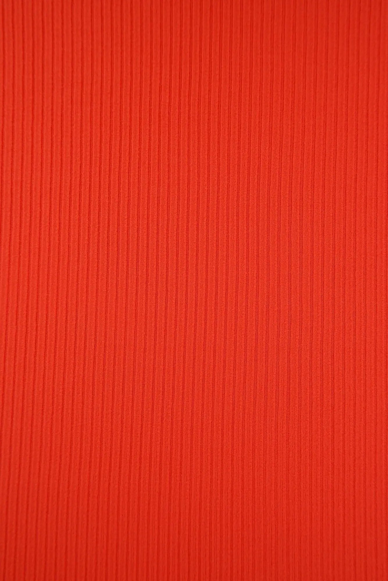 KNT4151 TOMATO BODYSUIT DRESS KNIT LOUNGEWEAR NO-PRINT POLYESTER RED RIB 4X2 SOLID-B SPANDEX STRETCH TOPS YUMMY