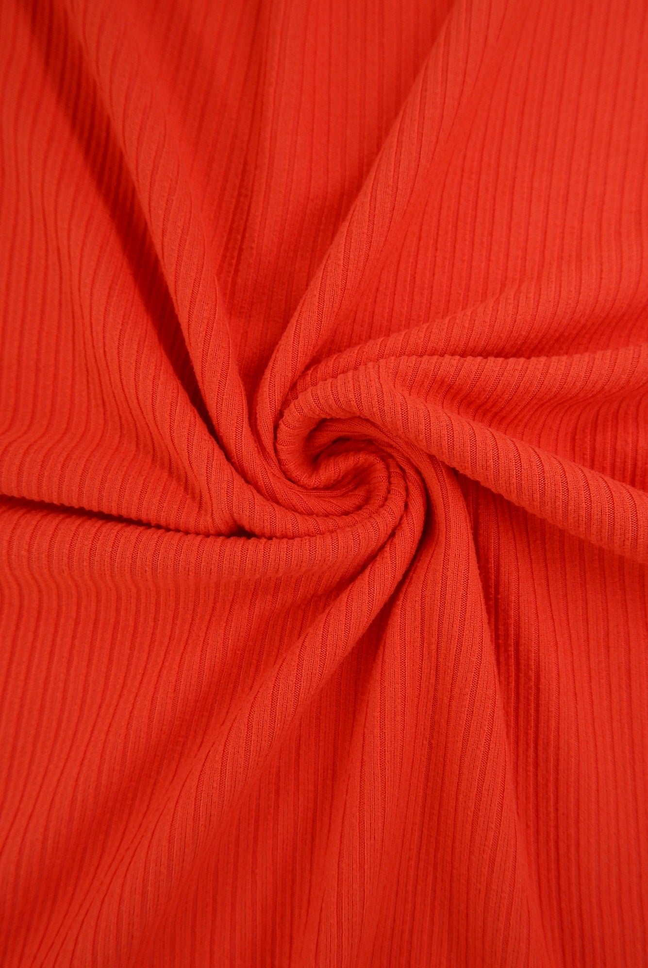 Rib Solid Stretch Knit Fabric - KNT4151