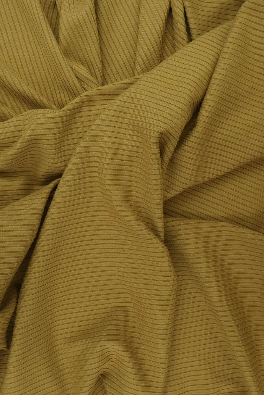 KNT4151 GREEN GRASS BODYSUIT DRESS GREEN KNIT LOUNGEWEAR NO-PRINT POLYESTER RIB 4X2 SOLID-B SPANDEX STRETCH TOPS YUMMY