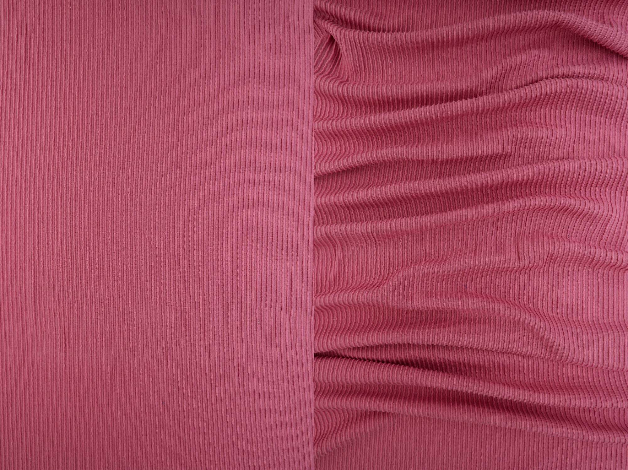 KNT4204 MAUVE DOUBLE KNIT NO-PRINT POLYESTER PURPLE RAYON RED RIB SOLID SPANDEX STRETCH URBAN