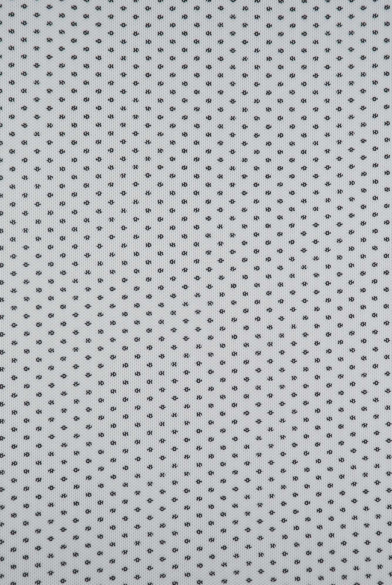 Flocked Mesh Polka Dot Stretch Fabric - MESH-SE80852