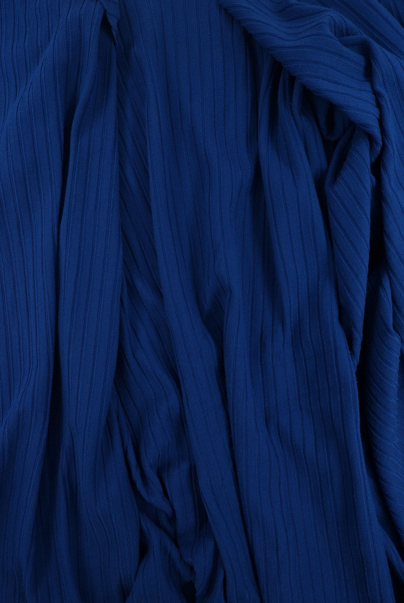 Rib Solid Stretch Knit Fabric - KNT4135