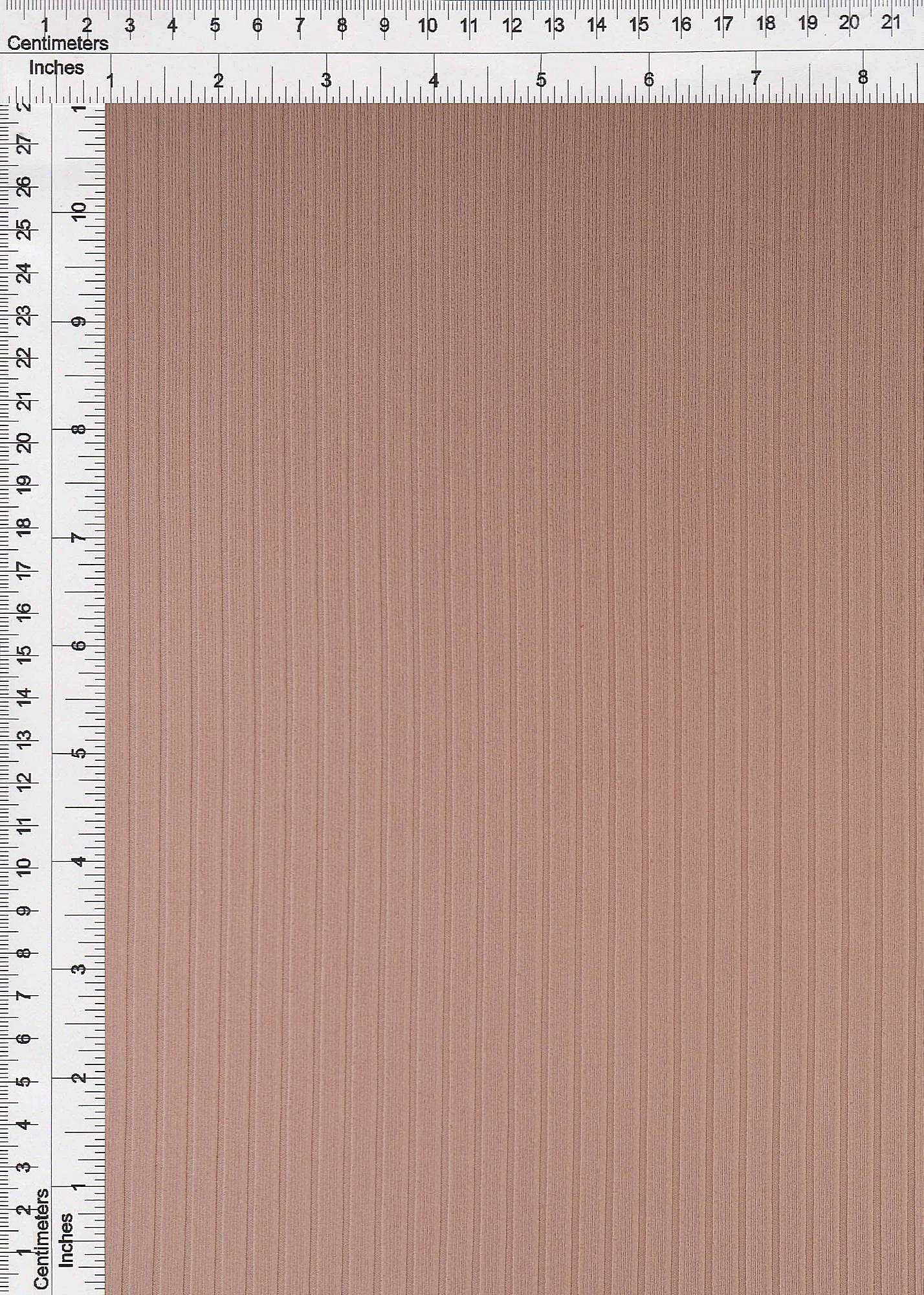 Rib Solid Stretch Knit Fabric - KNT4135