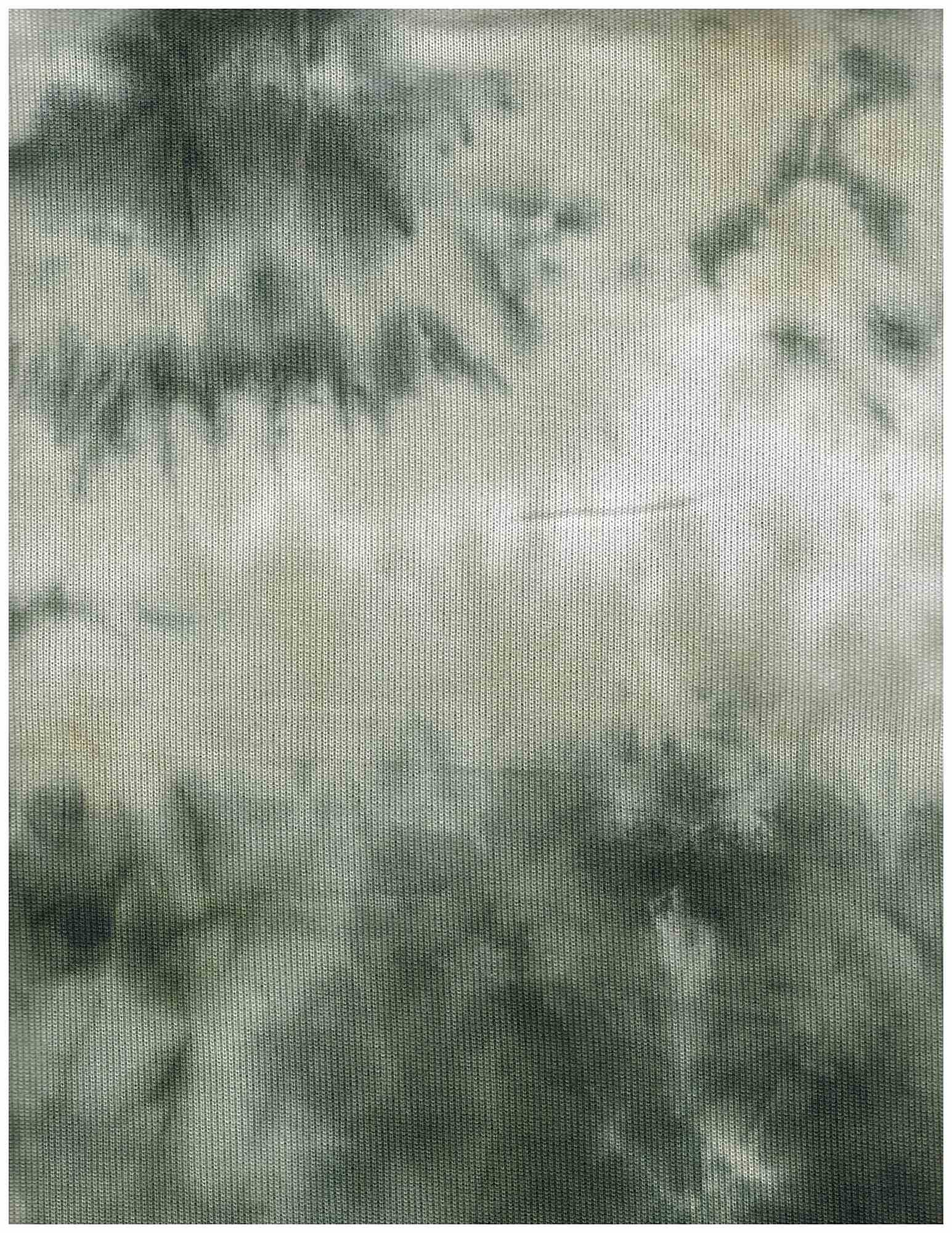 Brushed Tie-Dye Stretch Knit Fabric - KNT4354