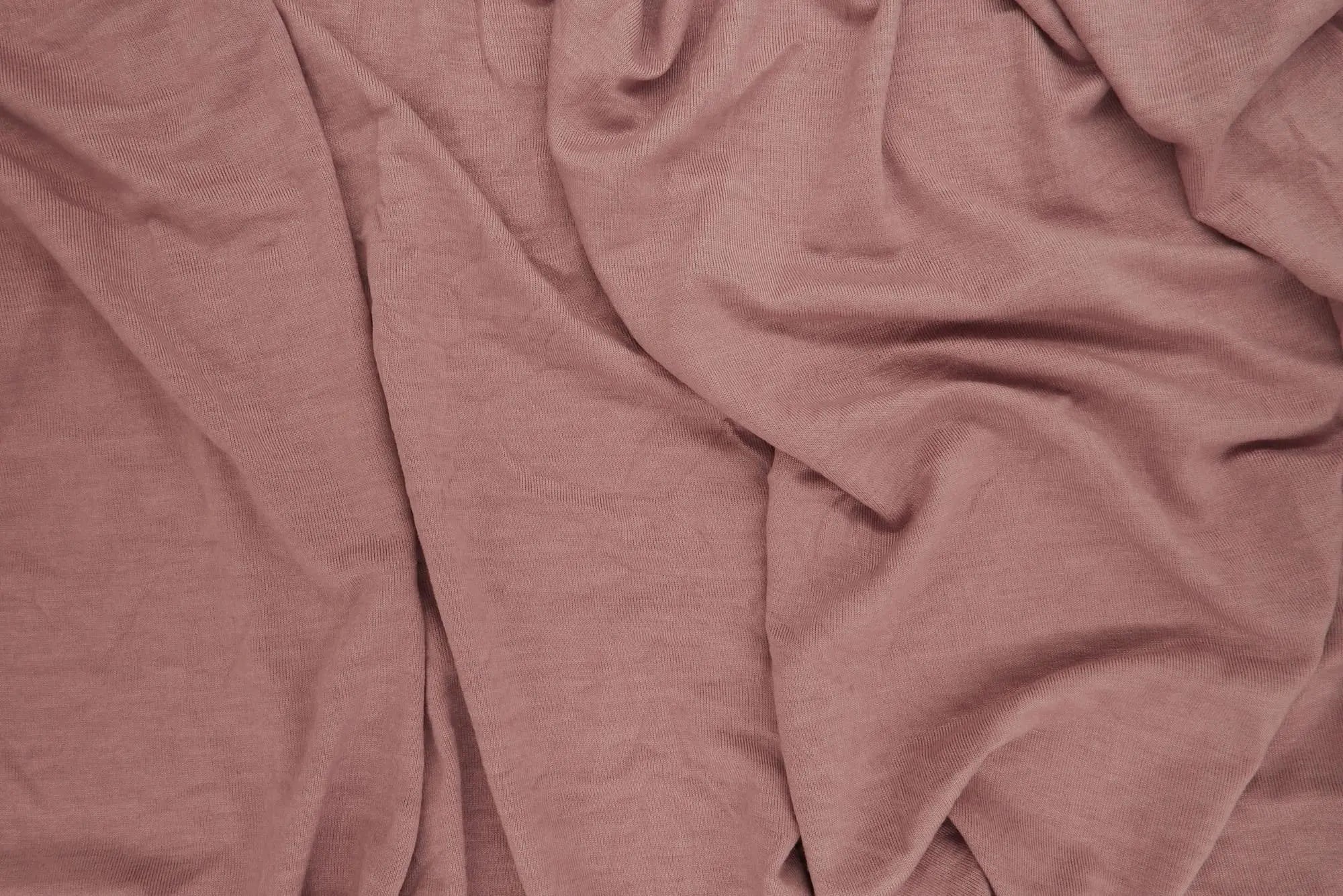 Washed Solid Stretch Knit Fabric - KNT3732