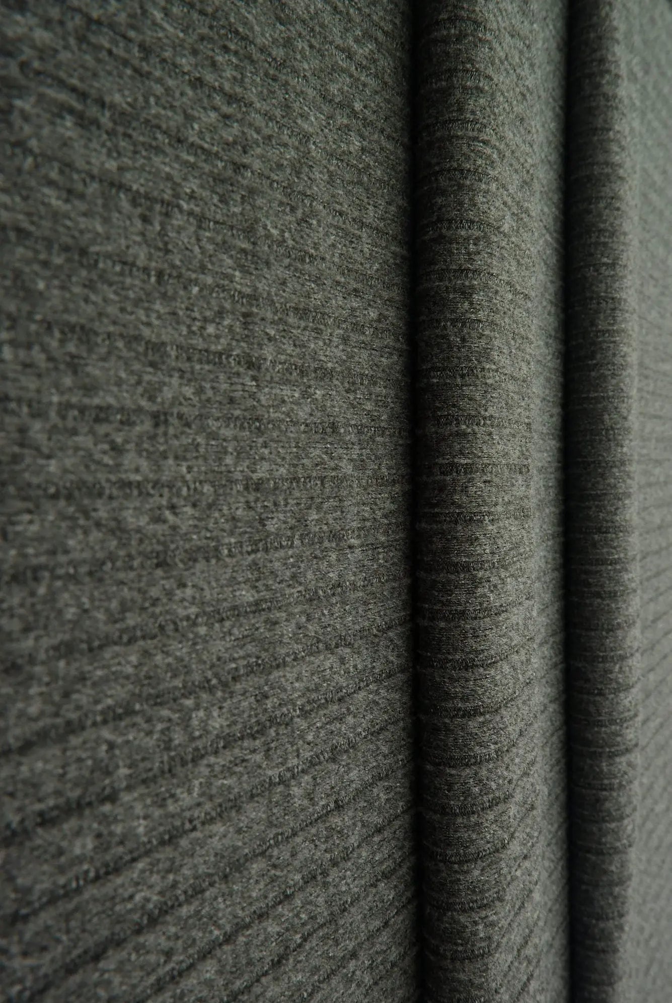 KNT4135 CHARCOAL ACTIVEWEAR BIKER SHORTS BODYSUIT BOTTOMS CAMI DRESS KNIT LOUNGEWEAR NO-PRINT PANTS POLYESTER RIB 8X3 SOLID SPANDEX STRETCH SUBLIMATION T-SHIRT TOPS TUNICS YUMMY