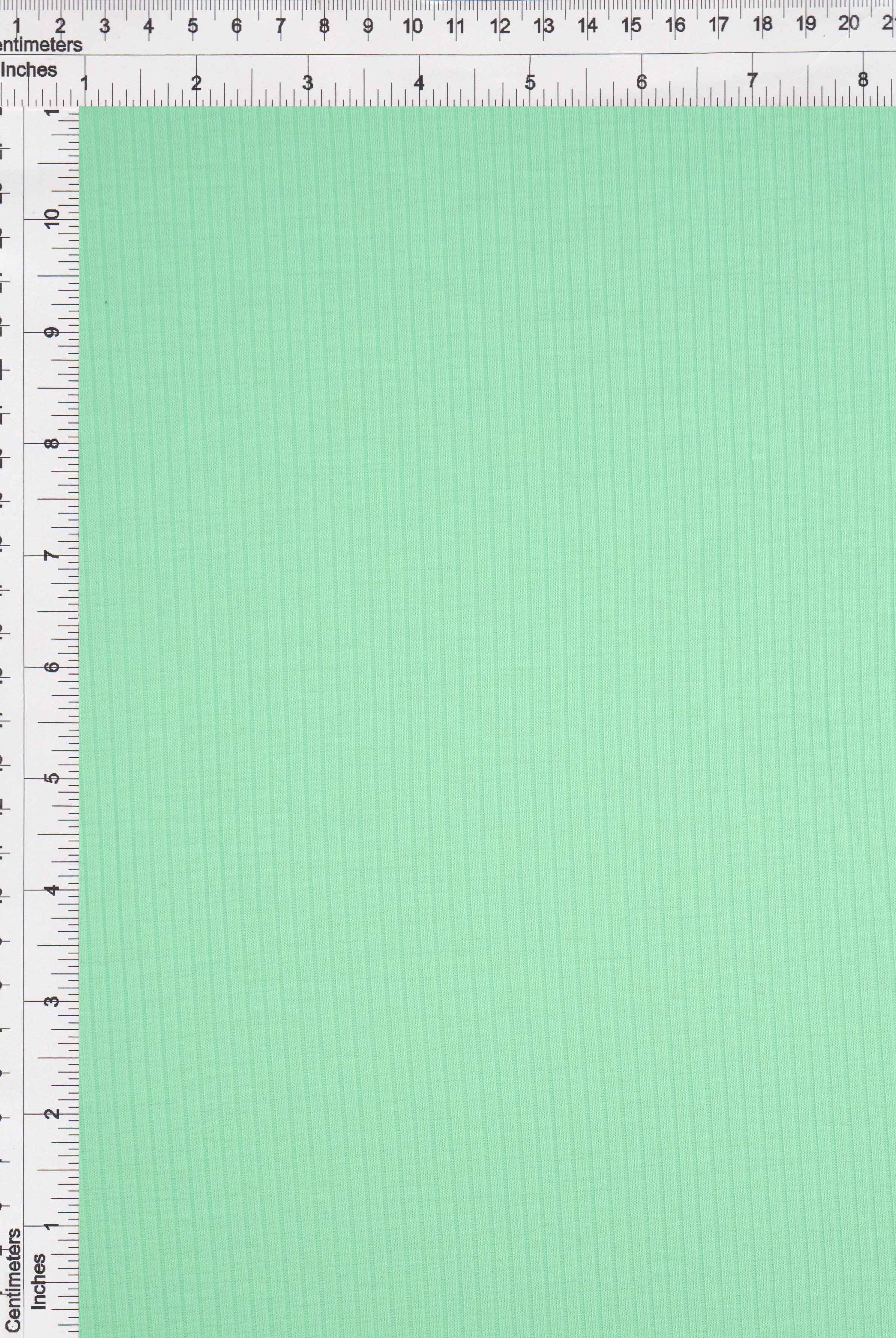 Rib Solid Stretch Knit Fabric - KNT3422