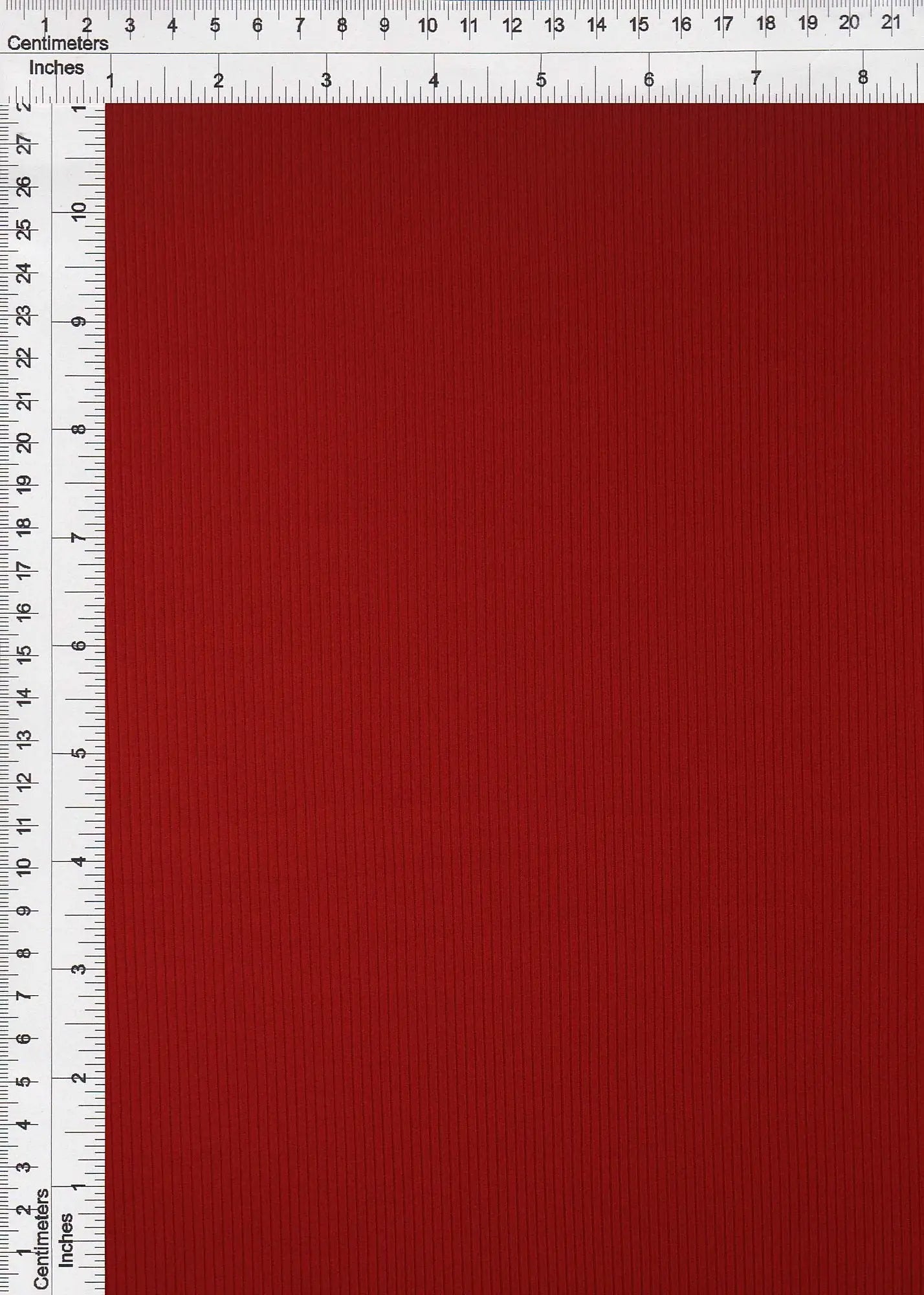 Rib Solid Stretch Knit Fabric - KNT4114