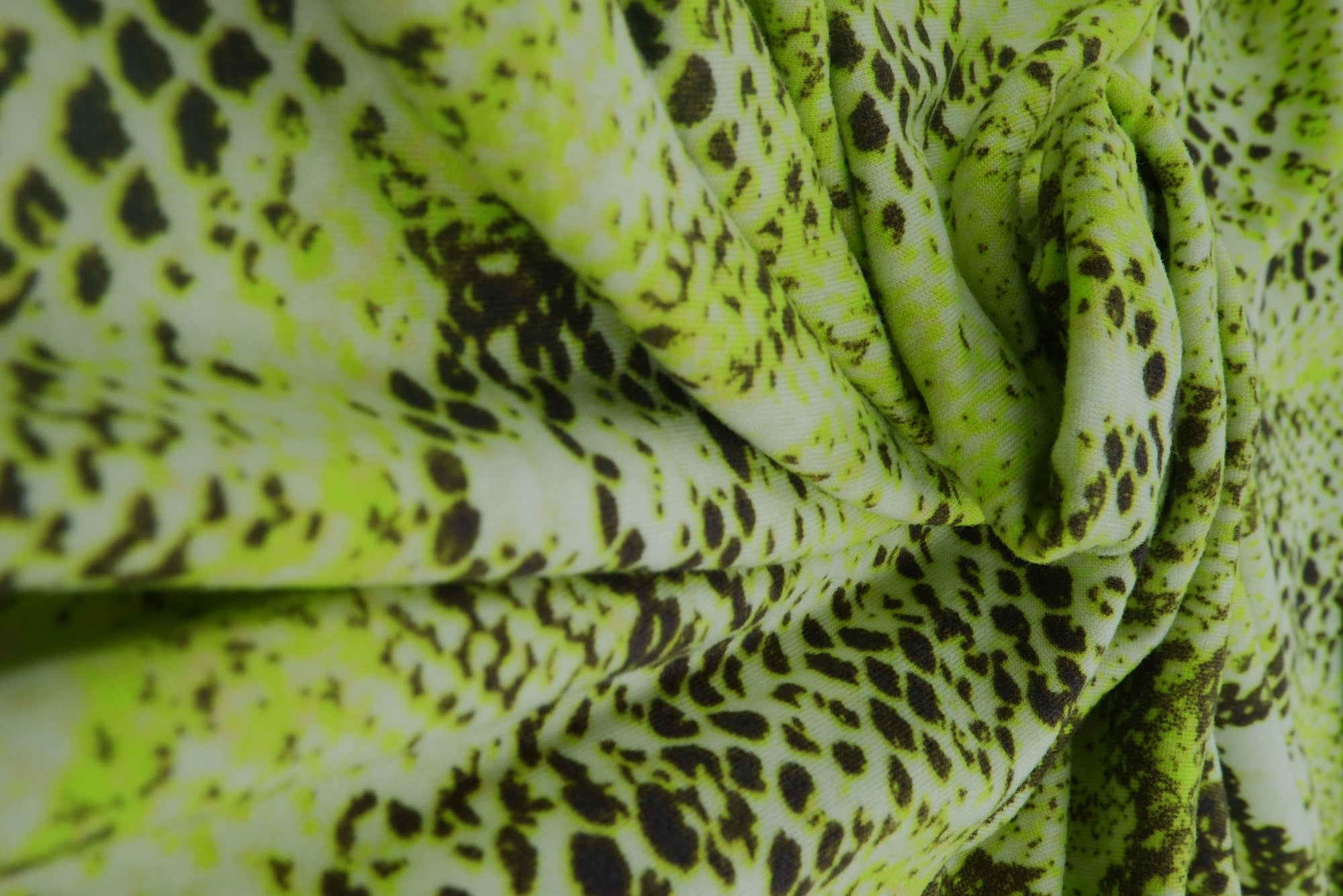 KNT2100-MS00517 LIME NEON BIKER SHORTS BLOUSE BODYSUIT CAMI DRESS DTY BRUSHED GREEN KNIT LOUNGEWEAR PANTS POLYESTER PRINT SKIRTS SNAKE SPANDEX STRETCH T-SHIRT TOPS TUNICS