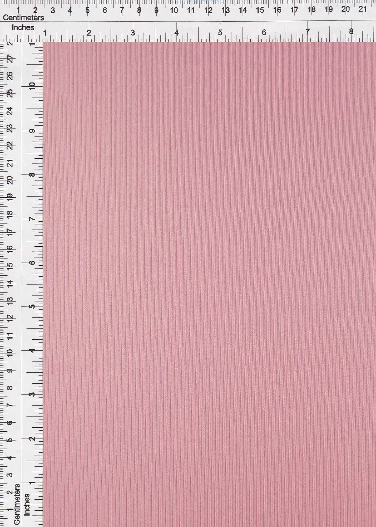 Rib Solid Stretch Knit Fabric - KNT4114