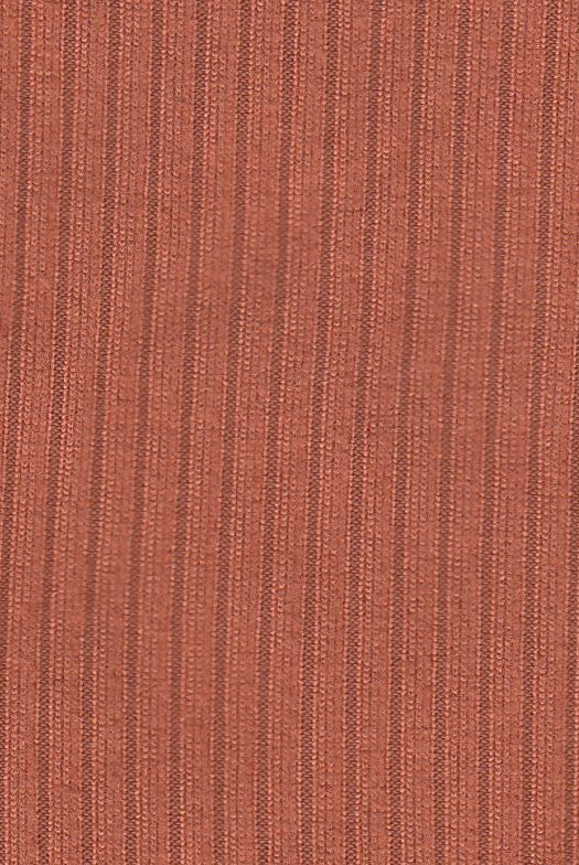 KNT4151 AUTUMN LEAF ACTIVEWEAR BIKER SHORTS BODYSUIT BOTTOMS CAMI DRESS KNIT NO-PRINT POLYESTER RIB 4X2 RUST SKIRTS SOLID-B SPANDEX STRETCH T-SHIRT TOPS YUMMY