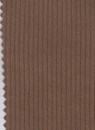 KNT4151 BROWN COCO BODYSUIT BROWN DRESS KNIT LOUNGEWEAR NO-PRINT POLYESTER RIB 4X2 SKIRTS SOLID-B SPANDEX STRETCH TOPS YUMMY