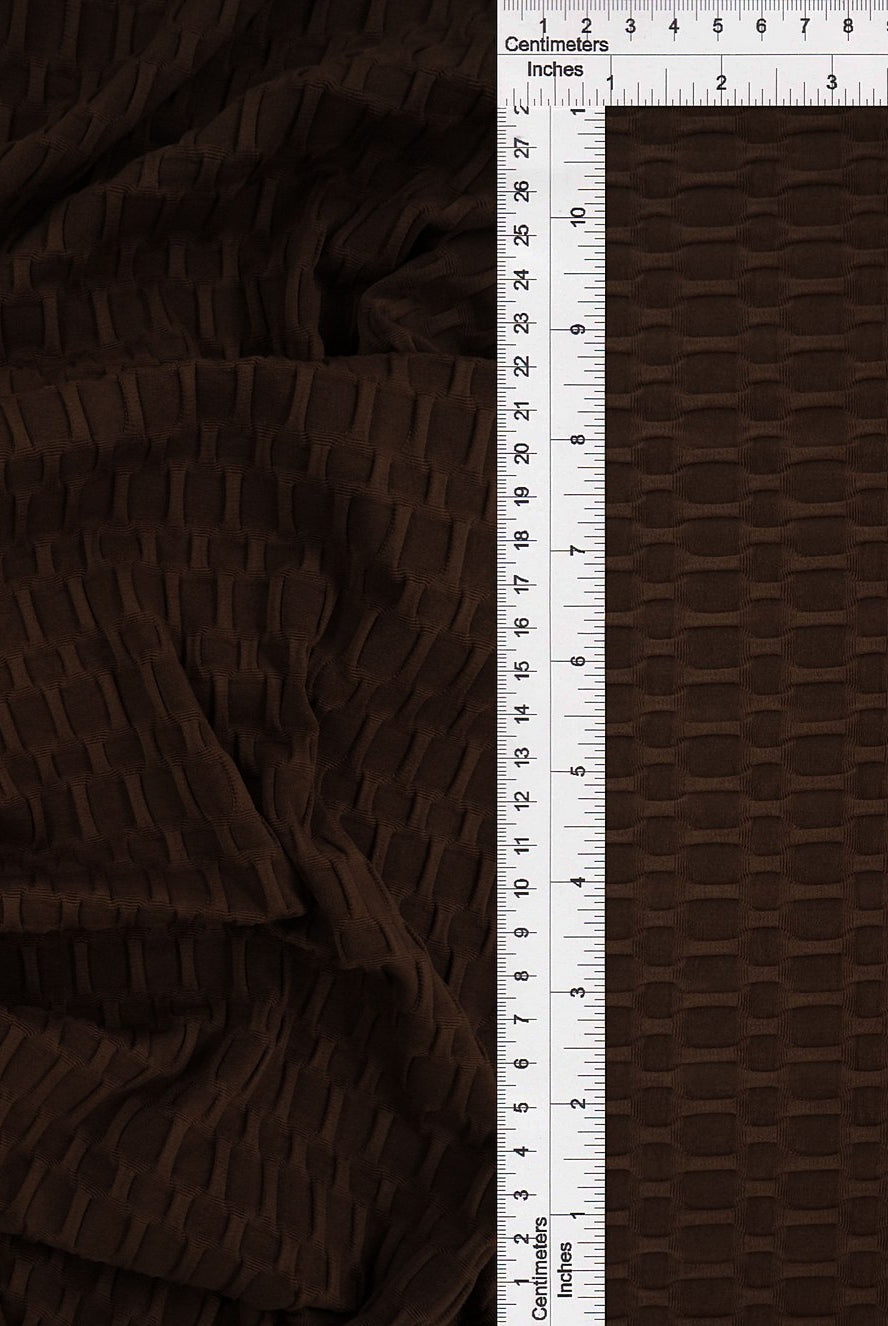 KNT4360 BROWN ACTIVEWEAR BIKER SHORTS BODYSUIT BOTTOMS DRESS KNIT LOUNGEWEAR NO-PRINT PANTS POLYESTER SKIRTS SOLID SPANDEX STRETCH TOPS TUNICS