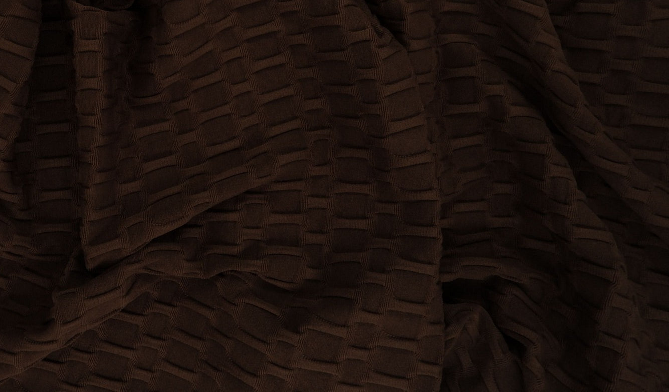 KNT4360 BROWN ACTIVEWEAR BIKER SHORTS BODYSUIT BOTTOMS DRESS KNIT LOUNGEWEAR NO-PRINT PANTS POLYESTER SKIRTS SOLID SPANDEX STRETCH TOPS TUNICS