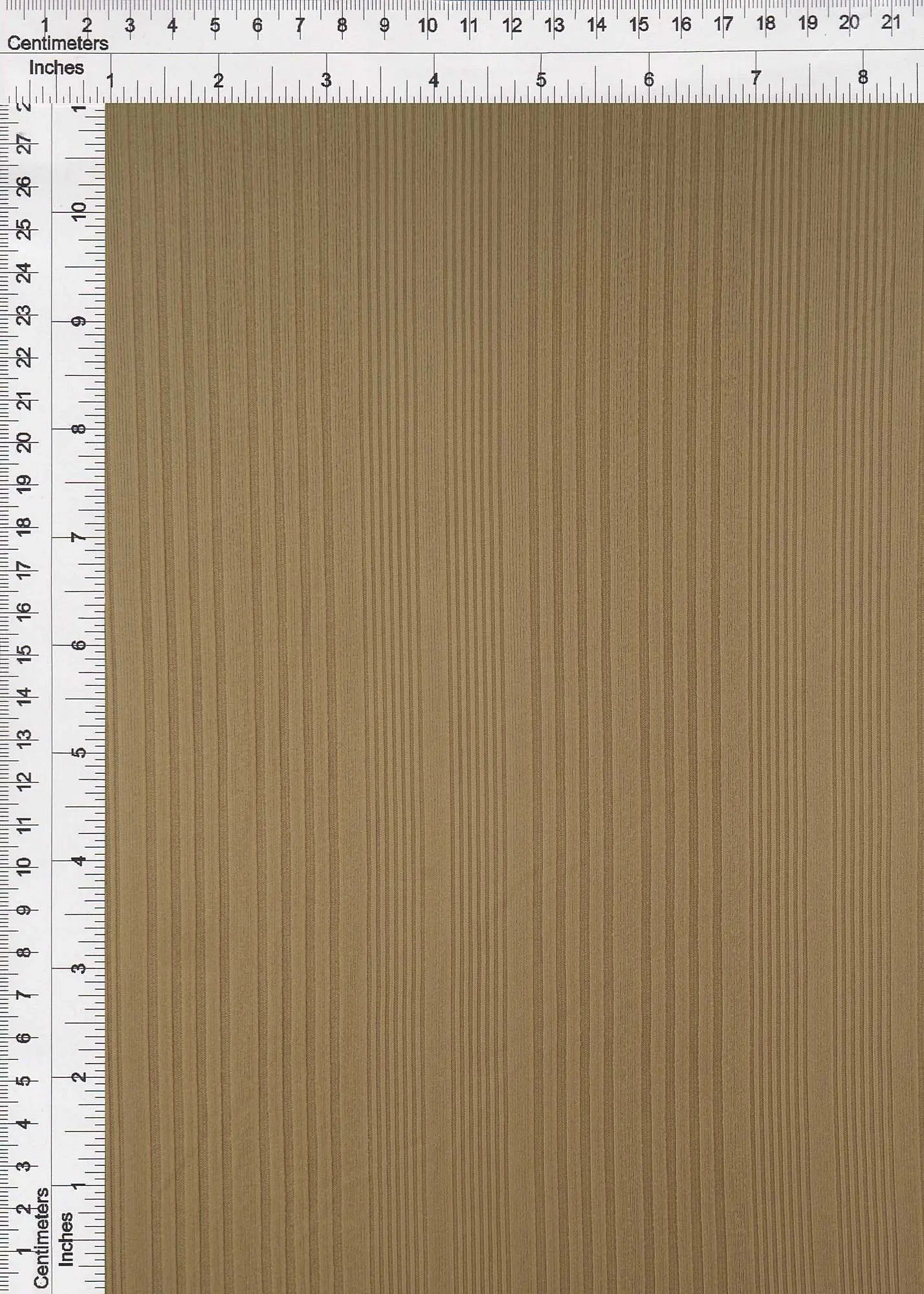Rib Solid Stretch Knit Fabric - KNT4387
