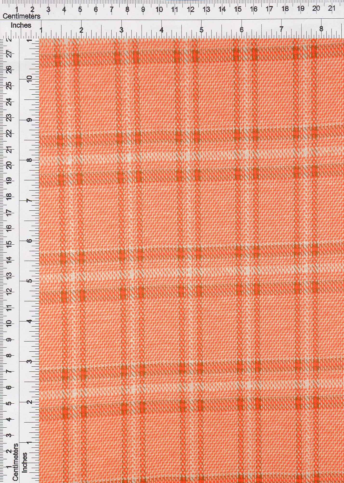 KNT4411 ORANGE BODYSUIT BOTTOMS DRESS KNIT NO-PRINT OUTERWEAR PANTS PLAID RAYON SKIRTS SOLID SPANDEX STRETCH TOPS TUNICS YARN DYED