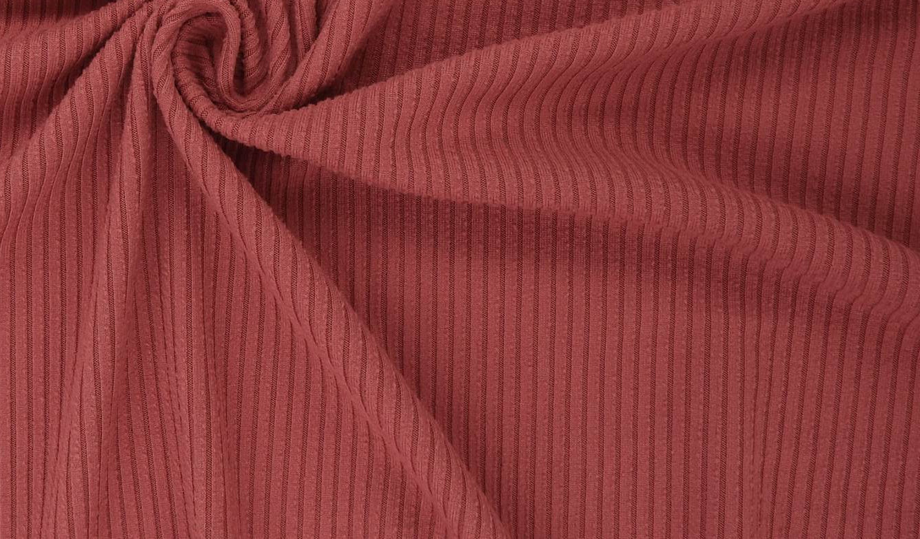 KNT4151 MELLOW MAUVE BODYSUIT DRESS KNIT LOUNGEWEAR NO-PRINT POLYESTER RIB 4X2 ROSE SOLID-B SPANDEX STRETCH TOPS YUMMY