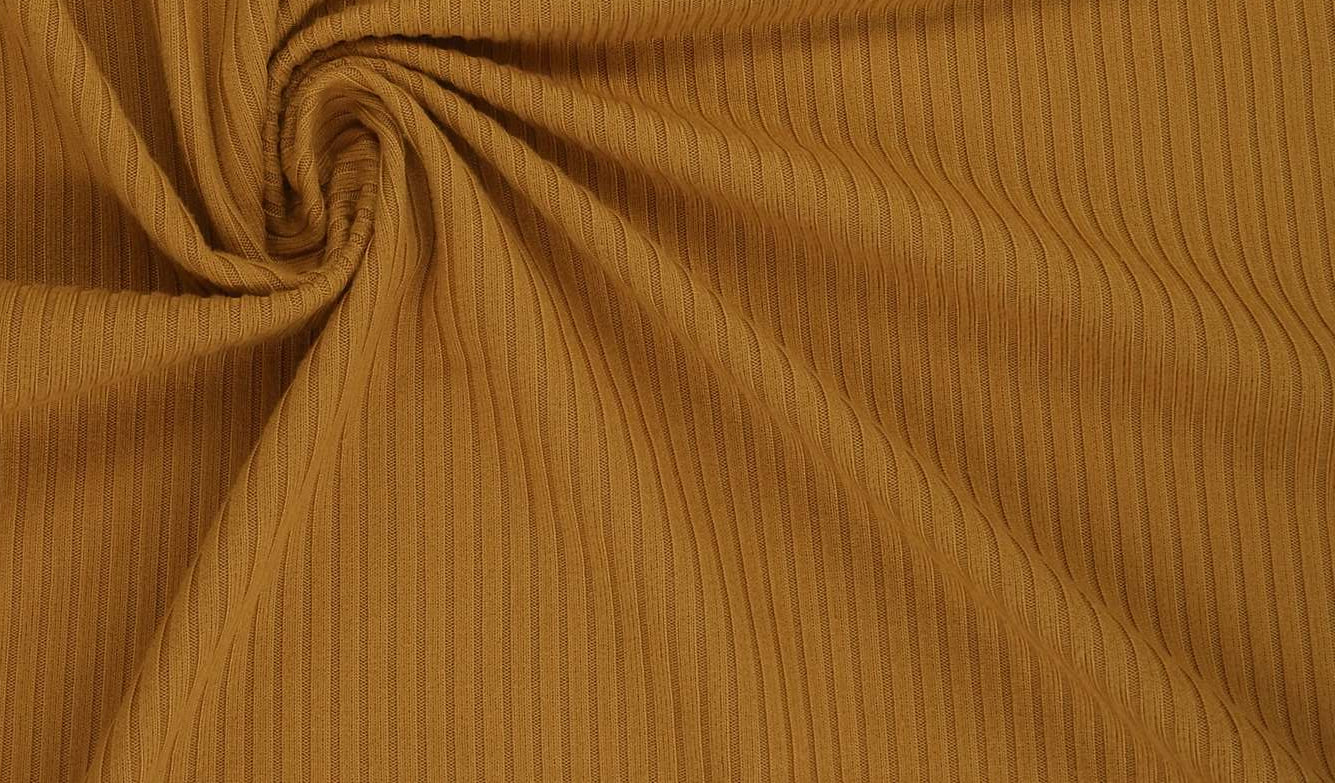 KNT4151 HONEY MUSTARD BODYSUIT DRESS KNIT LOUNGEWEAR MUSTARD NO-PRINT POLYESTER RIB 4X2 SOLID-B SPANDEX STRETCH TOPS YUMMY