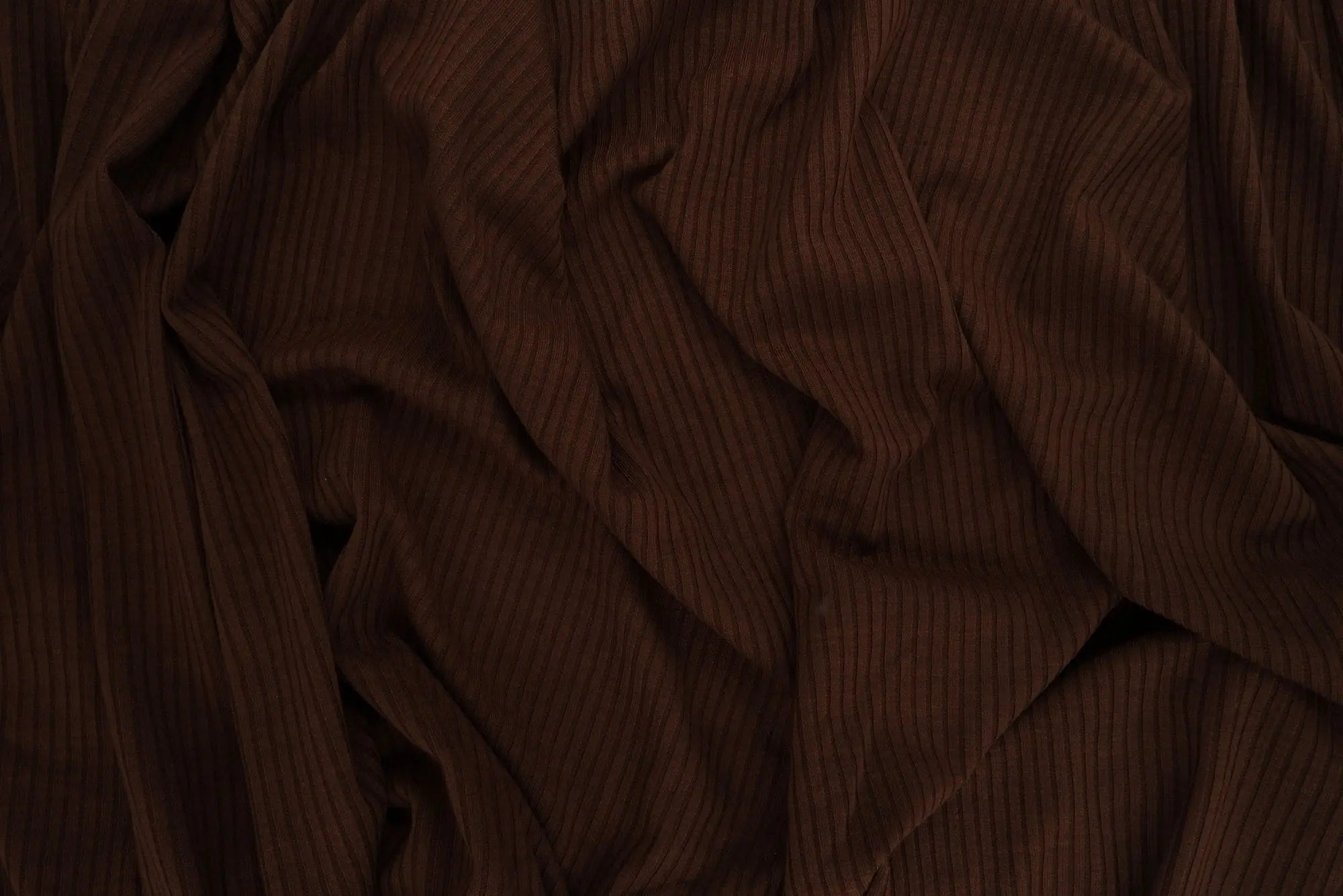 Rib Solid Stretch Knit Fabric - KNT4399