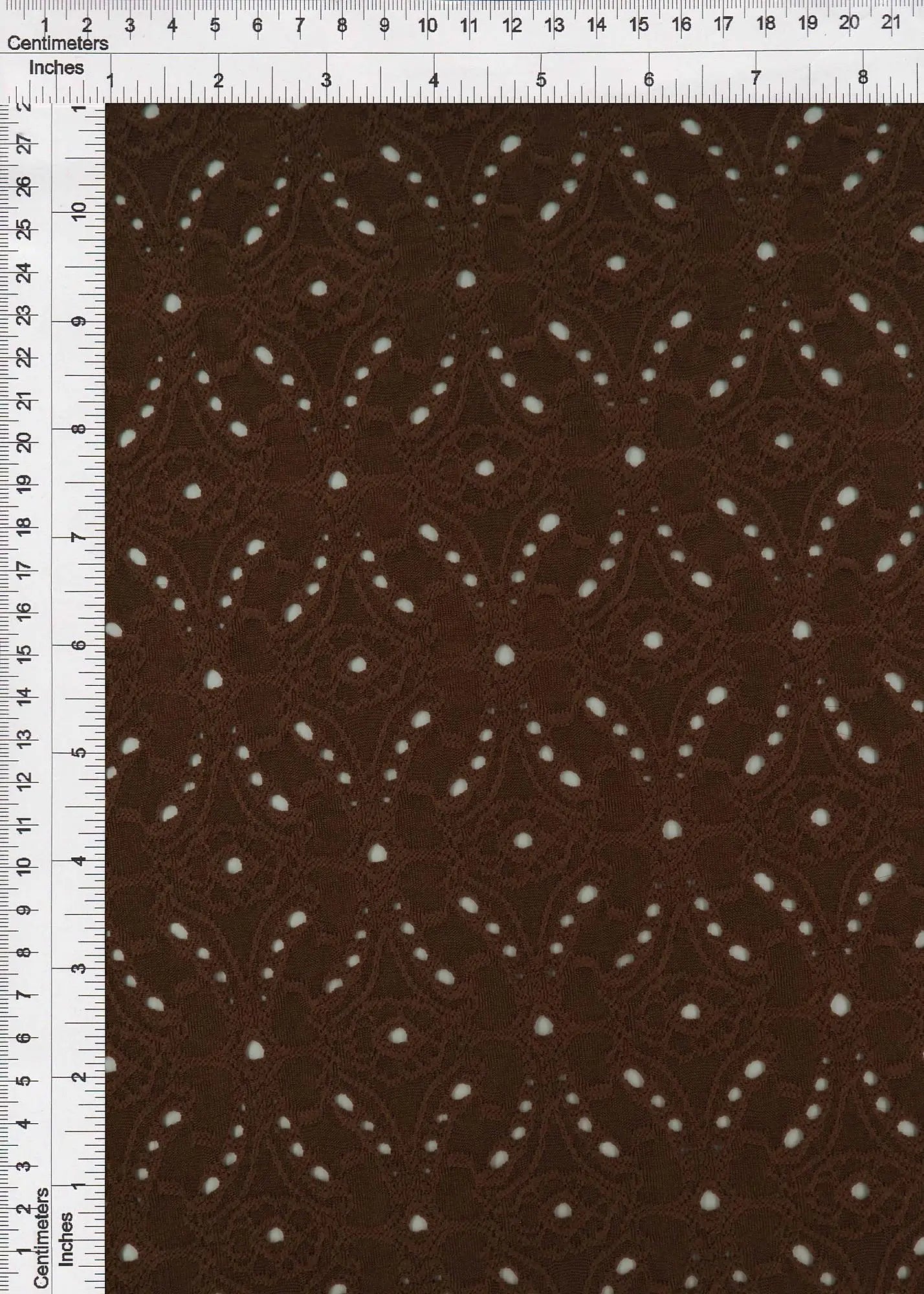 Solid Jacquard Eyelet DTY Knit Fabric - KNT4186