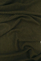 KNT4190 BROWN ACTIVEWEAR BOTTOMS CAMI DRESS KNIT LOUNGEWEAR NO-PRINT POLYESTER RAYON SOLID SPANDEX STRETCH SWEATER TOPS TUNICS WAFFLE