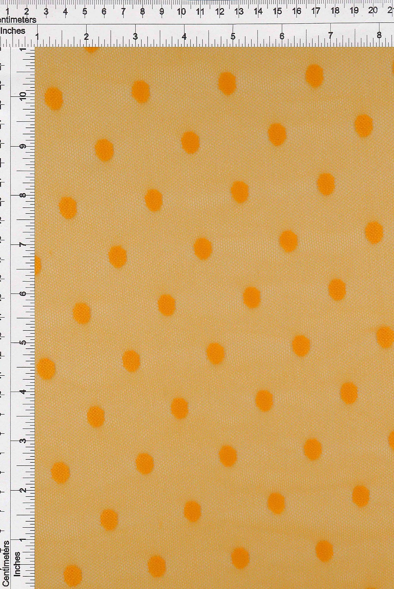 Polka Dot Mesh Stretch Fabric - MESH-3698