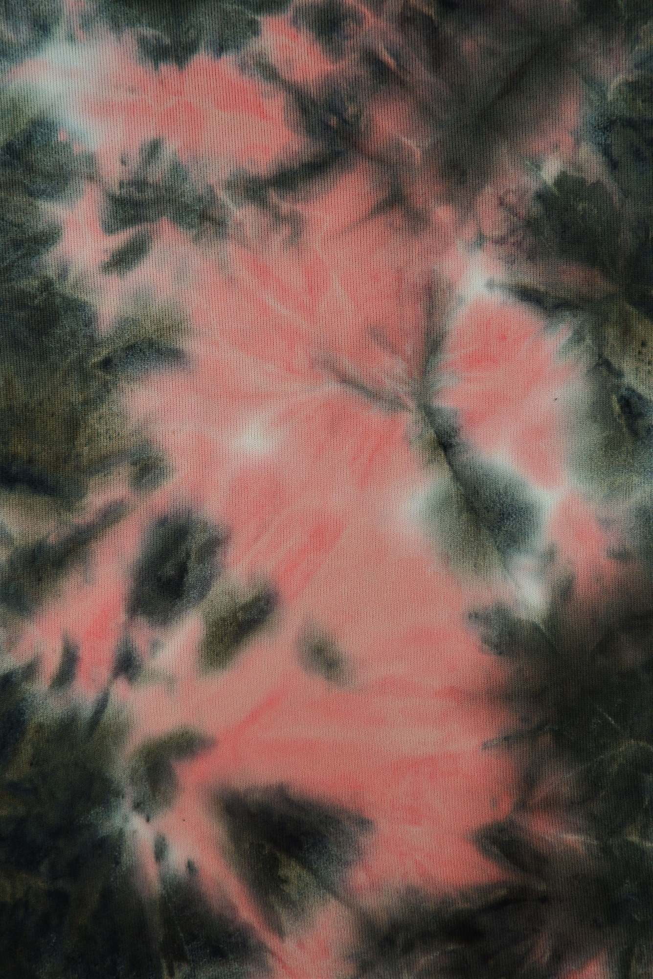 Brushed Tie-Dye Stretch Knit Fabric - KNT4354