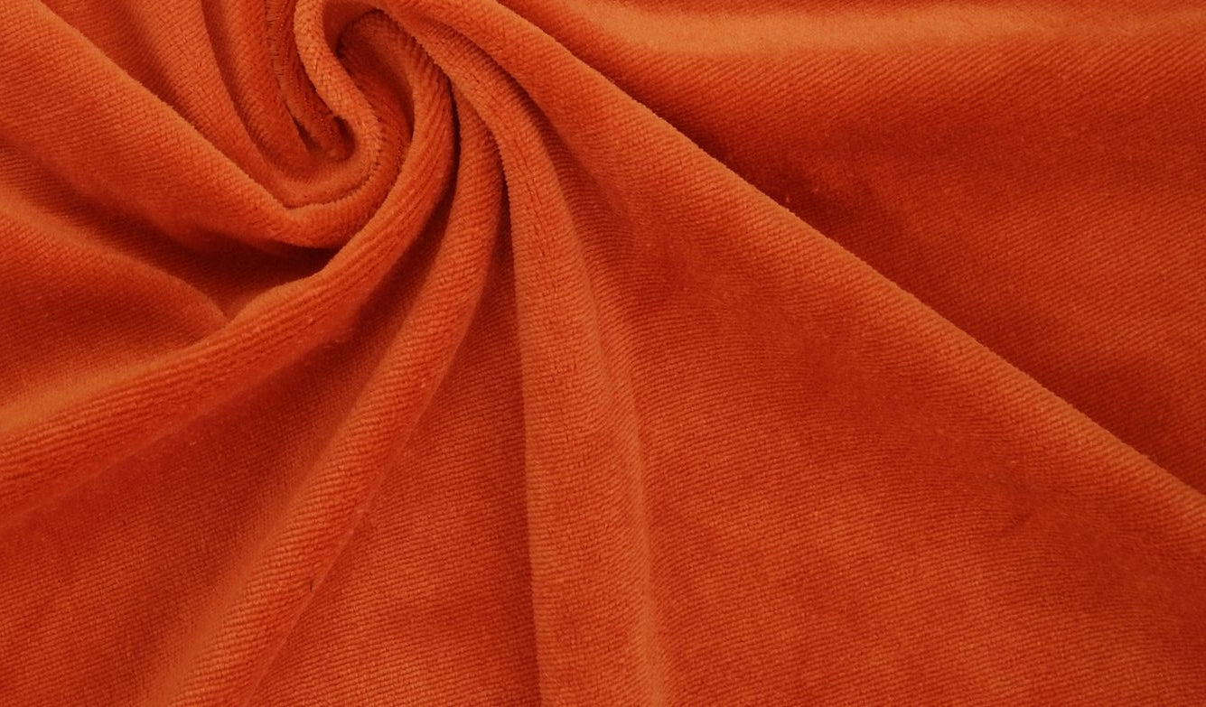 KNT4421 ORANGE DK BOTTOMS DRESS KNIT LOUNGEWEAR NO-PRINT OUTERWEAR PANTS POLYESTER SKIRTS SOLID SPANDEX STRETCH SWEATER TUNICS VELOUR