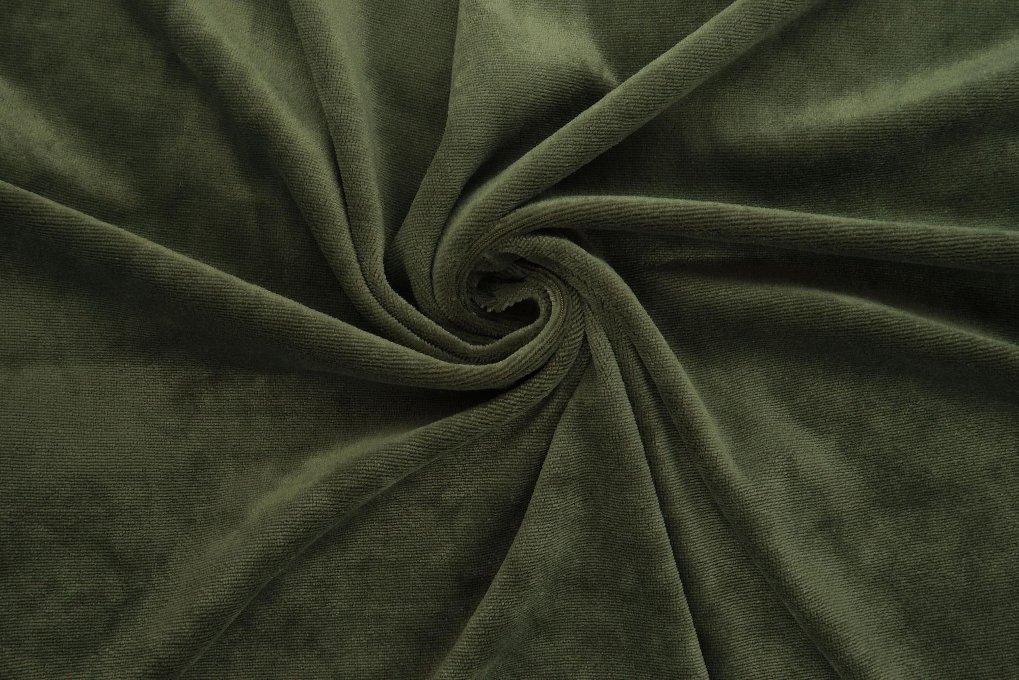 KNT4421 OLIVE VINTAGE BOTTOMS DRESS KNIT LOUNGEWEAR NO-PRINT OUTERWEAR PANTS POLYESTER SKIRTS SOLID SPANDEX STRETCH SWEATER TUNICS VELOUR