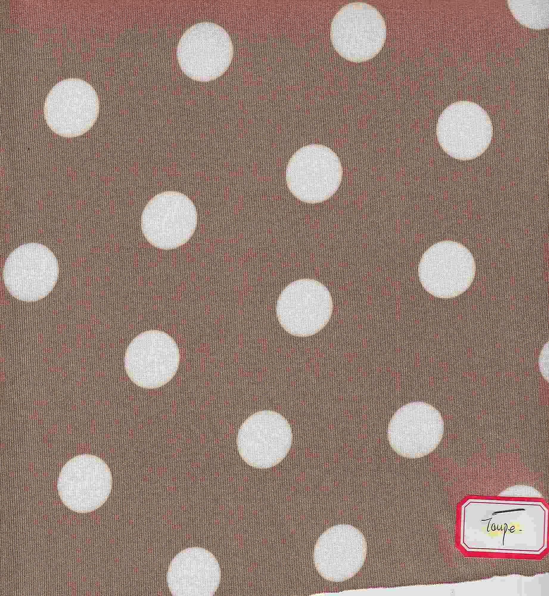 Ribbed Polka Dot Stretch Knit Fabric - KNT3963-DU1960
