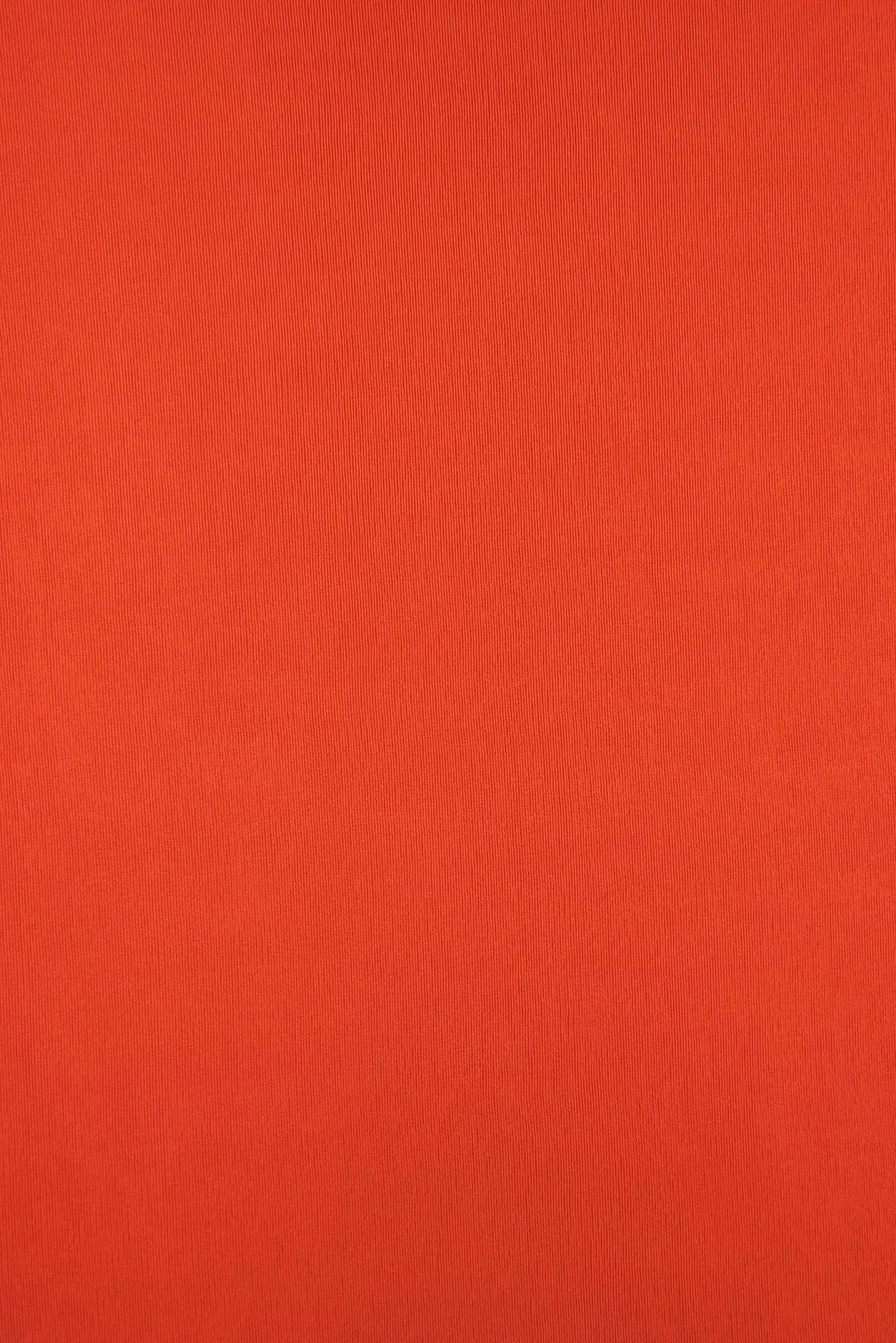 KNT3963 TOMATO BIKER SHORTS BODYSUIT BOTTOMS CAMI DRESS KNIT LOUNGEWEAR NO-PRINT ORANGE PANTS POLYESTER RED RIBBED 1X1 SLINKY SOLID SPANDEX STRETCH T-SHIRT TOPS TUNICS