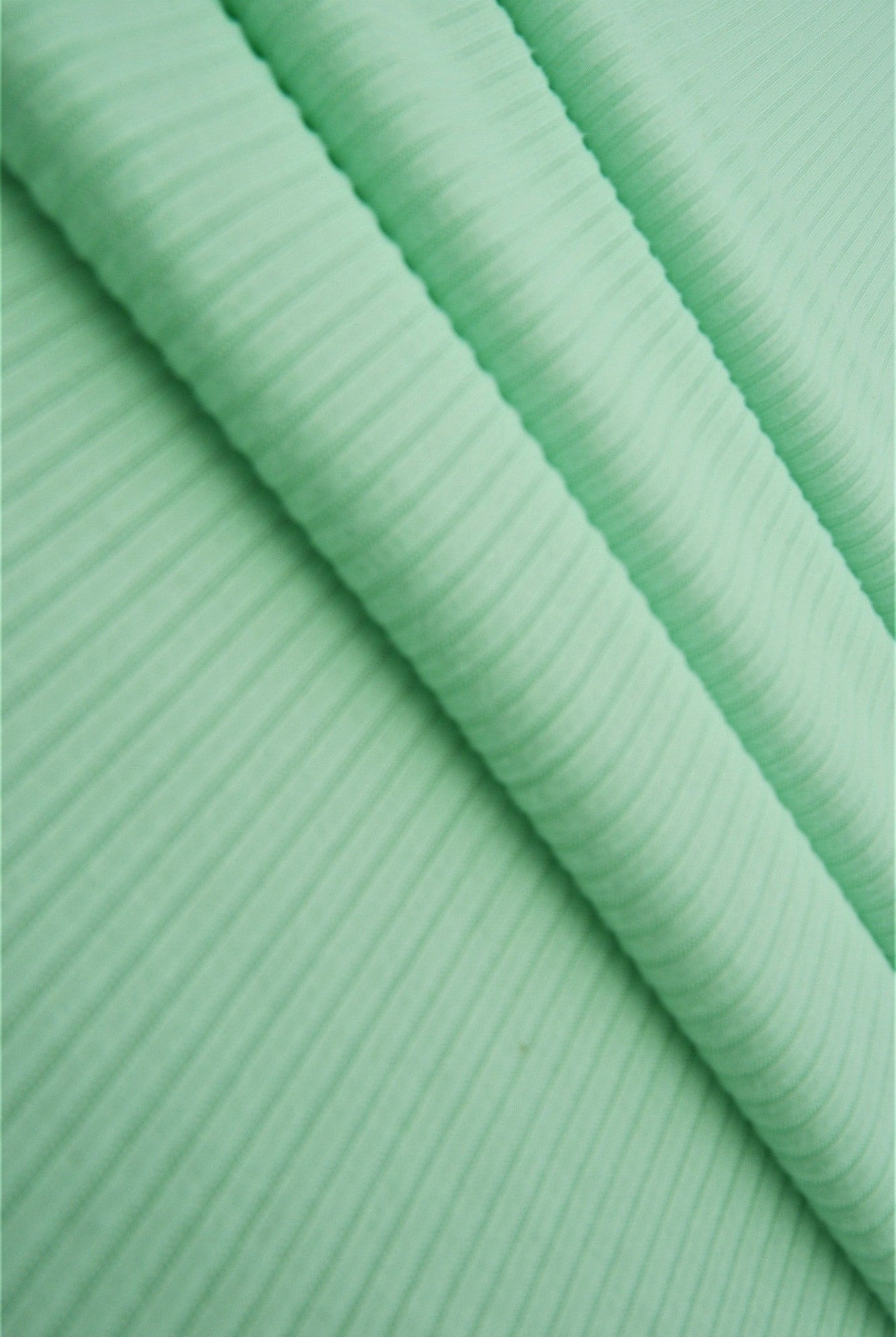 Rib Solid Stretch Knit Fabric - KNT4151