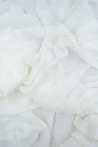 HIMLT-4220 IVORY BLOUSE BODYSUIT BOTTOMS CAMI CREAM DRESS HI-MULTI IVORY NO-PRINT NON STRETCH PANTS POLYESTER SKIRTS SOLID SWISS DOT TOPS WHITE WOVEN