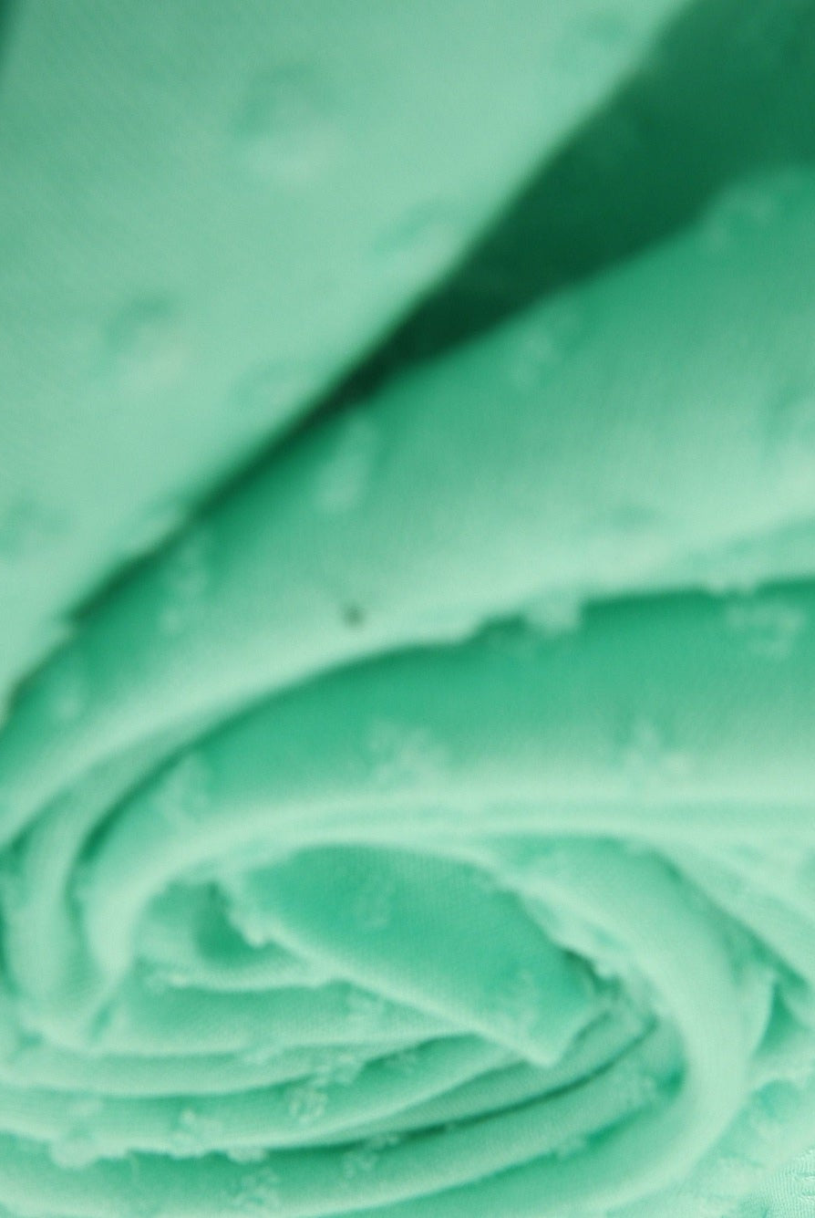 Jacquard Swiss Dot Stretch Knit Fabric - KNT4225