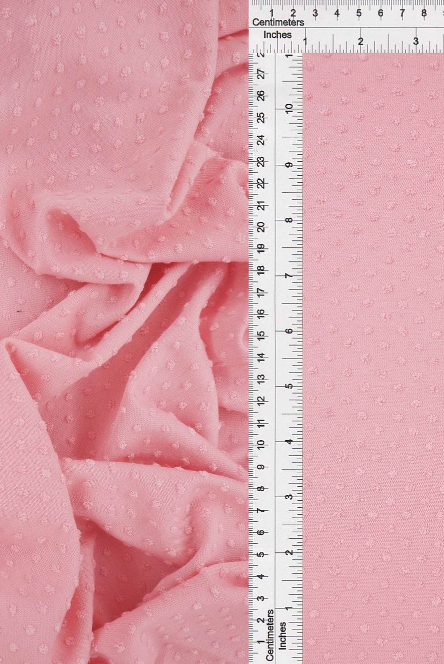Jacquard Swiss Dot Stretch Knit Fabric - KNT4225