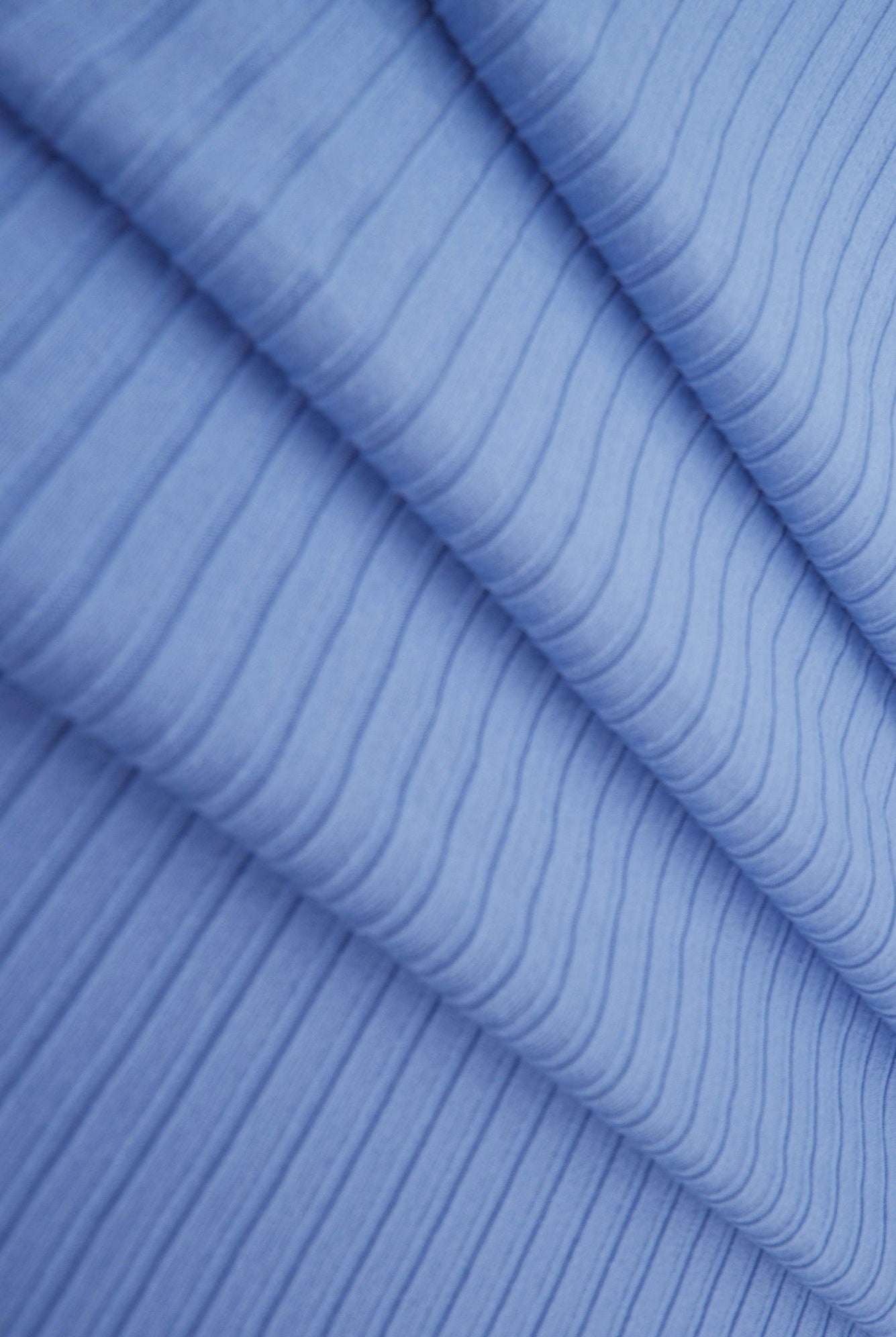 Rib Solid Stretch Knit Fabric - KNT4135