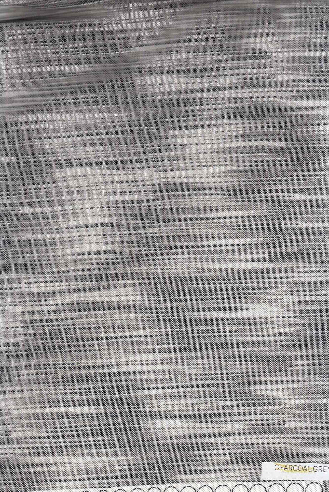 MESH-Q10907 CHARCOAL/GREY BLACK BLOUSE BODYSUIT CAMI FLOCKING GREY LOUNGEWEAR MARLED MELANGE MESH MISSONI POLYESTER PRINT SILVER SPACE DYE SPANDEX STRETCH TOPS TUNICS WHITE