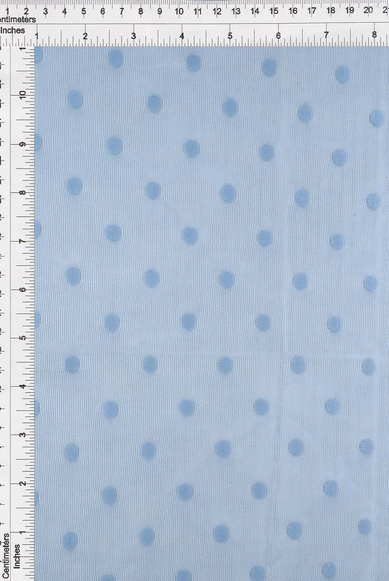 MESH-3698 BLUE BLOUSE BLUE BODYSUIT CAMI DOT FLOCKING LOUNGEWEAR MESH NYLON SOLID SPANDEX STRETCH TOPS TUNICS