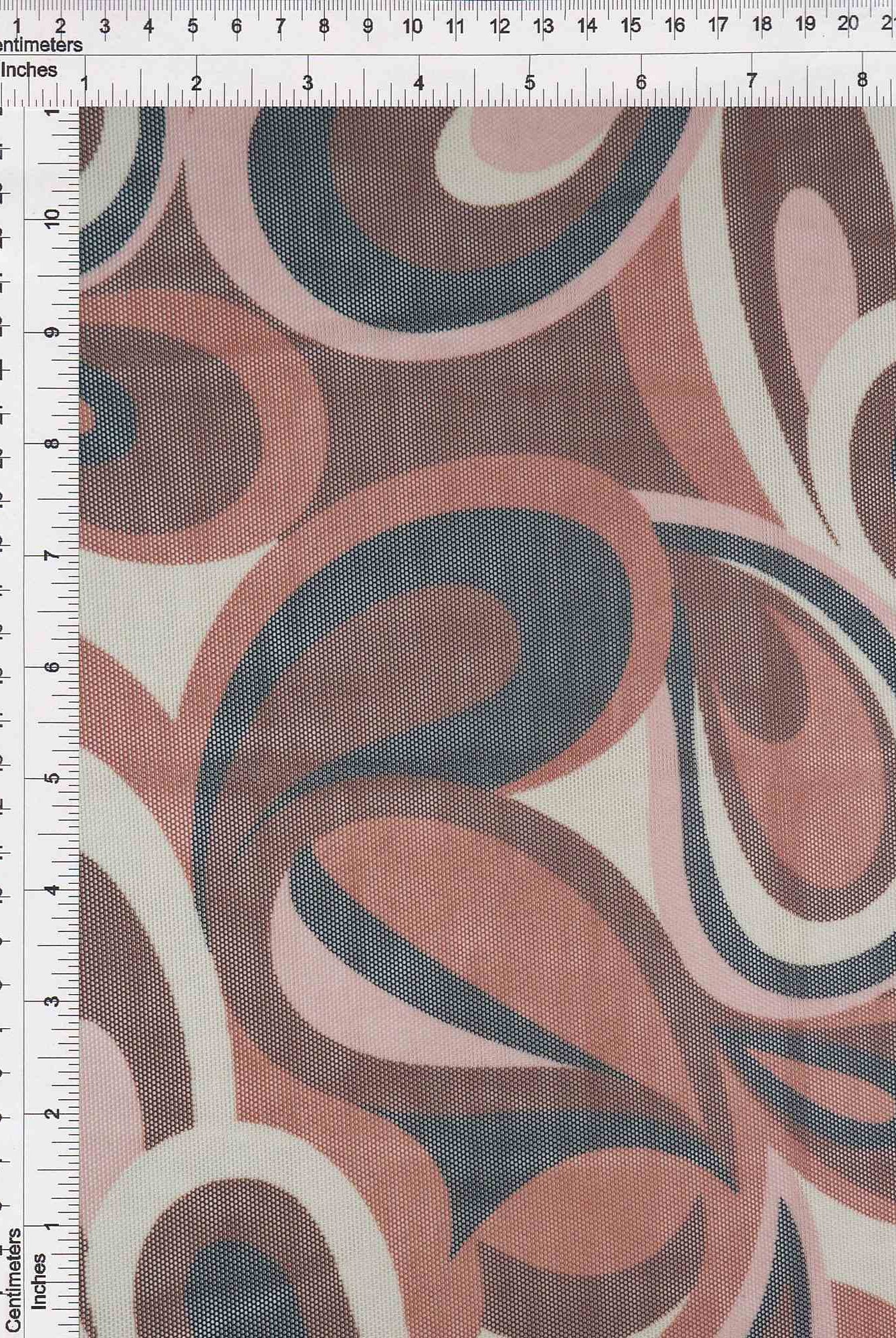 MESH-SE80904 BROWN CLAY BLACK BLOUSE BODYSUIT BROWN CAMI FLOCKING GEOMETRIC LOUNGEWEAR MESH PAISLEY PINK POLYESTER PRINT RETRO SPANDEX STRETCH TOPS TUNICS WHITE