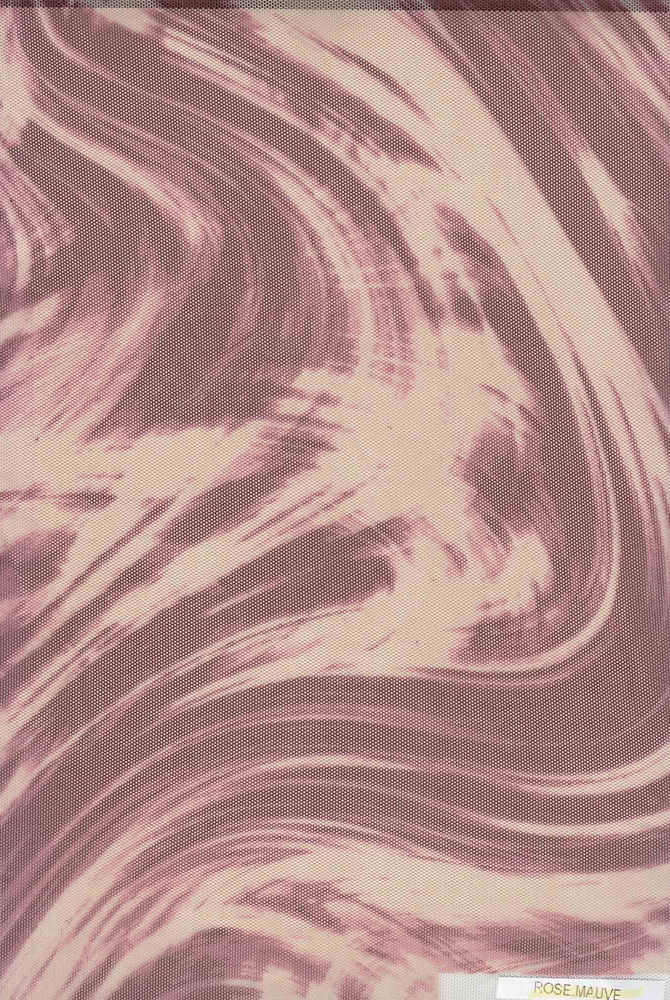 Marble Print Stretch Mesh Fabric - MESH-Q11213