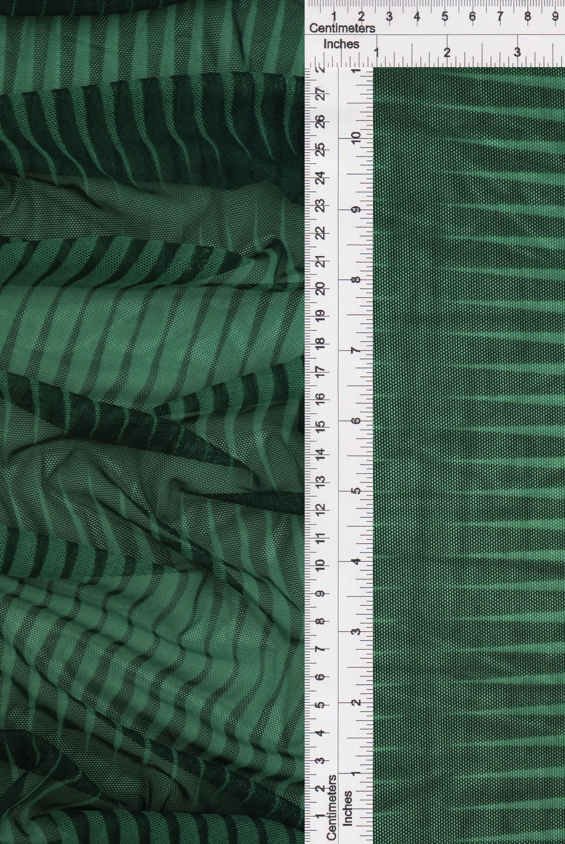 MESH-Q20214 HUNTER MINT BLOUSE BODYSUIT CAMI FLOCKING LOUNGEWEAR MESH POLYESTER PRINT SPANDEX STRETCH TOPS TUNICS ZEBRA