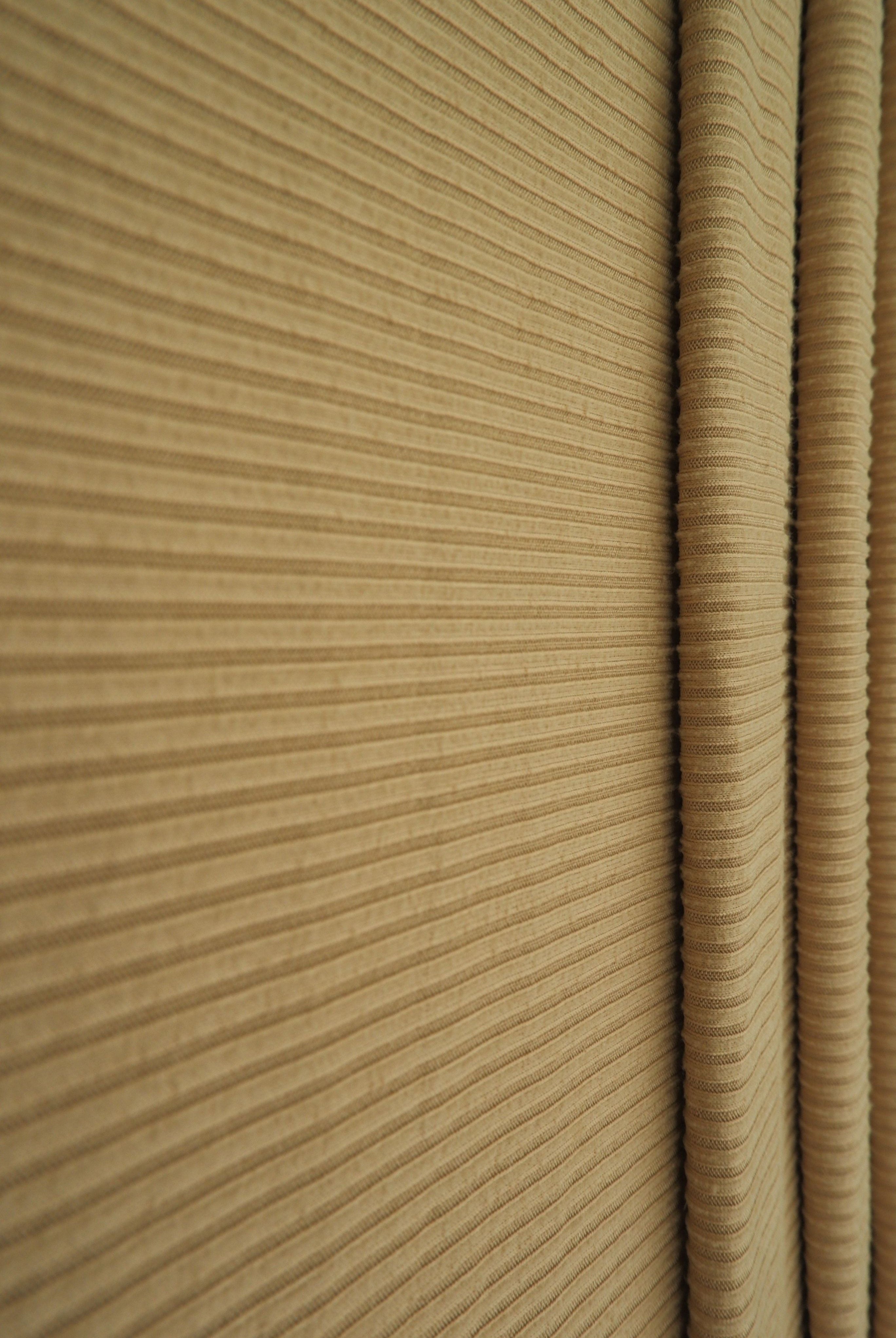 Rib Solid Stretch Knit Fabric - KNT4151