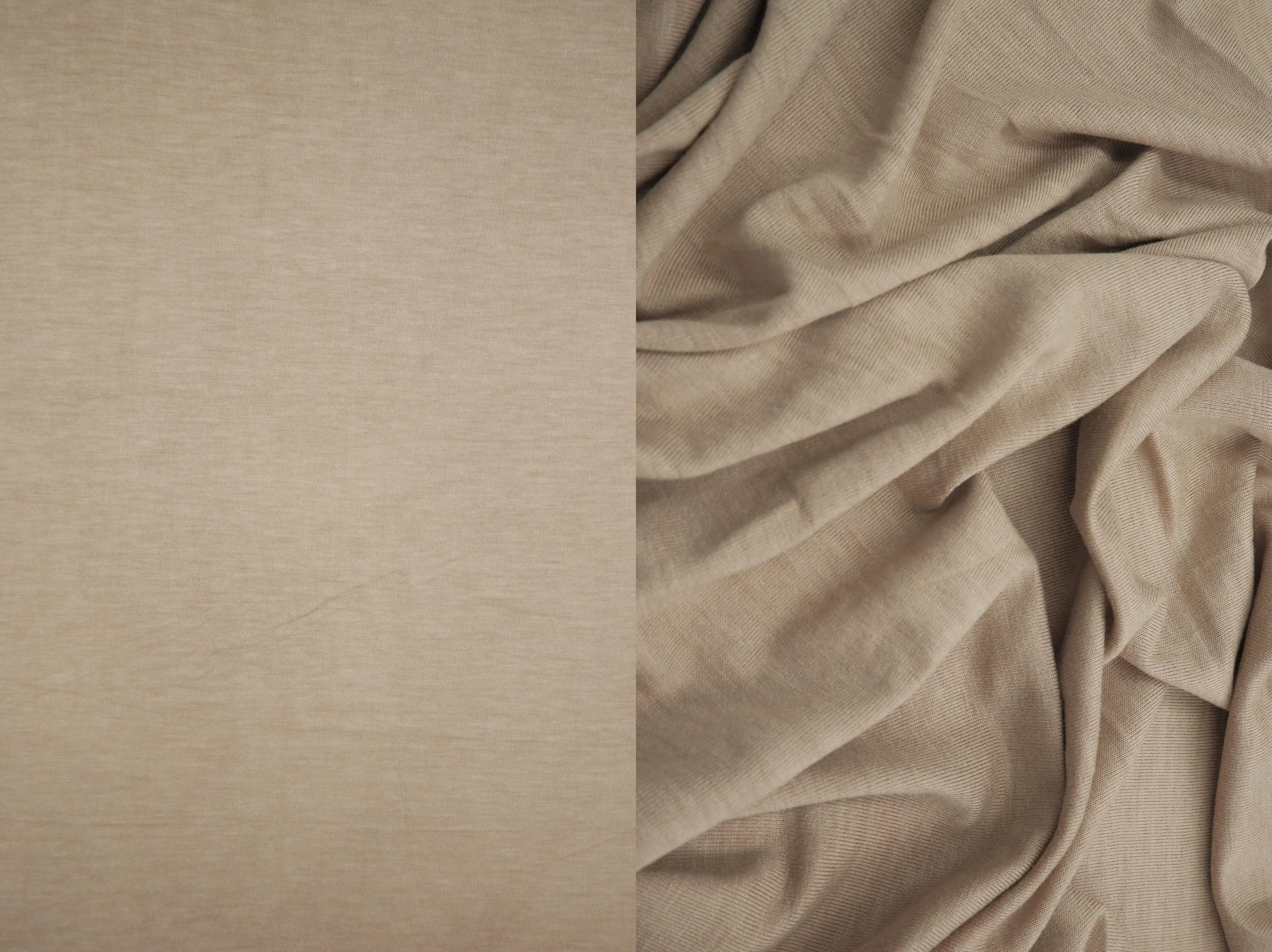 Washed Solid Stretch Knit Fabric - KNT3732