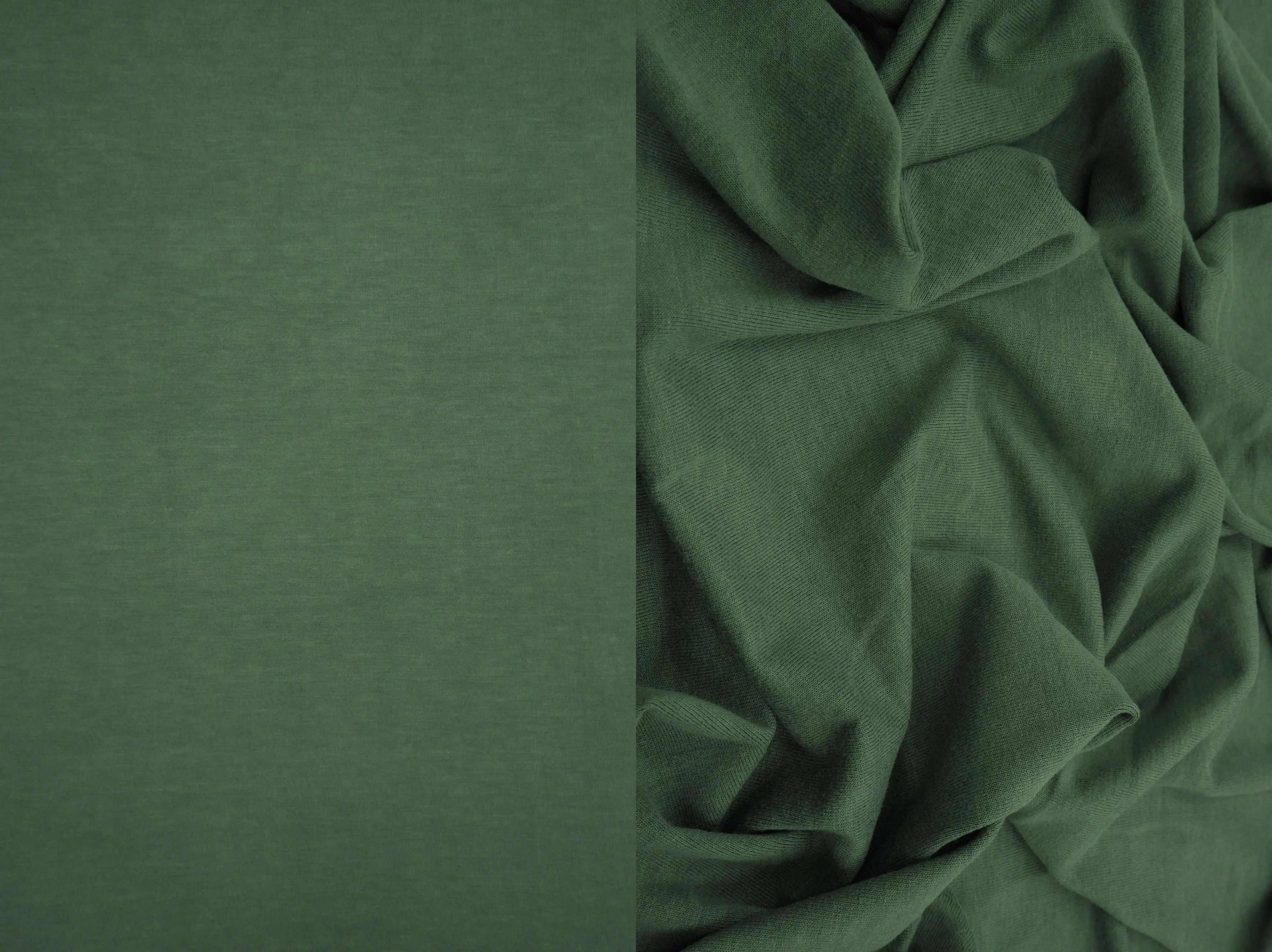 Washed Solid Stretch Knit Fabric - KNT3732