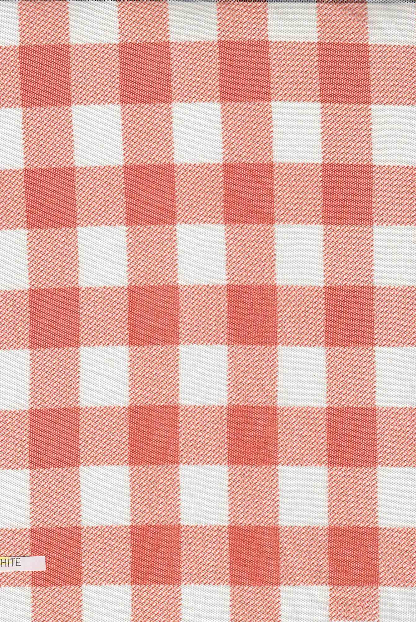 Mesh Checkered Flocking Plaid Print Fabric - MESH-SE902140